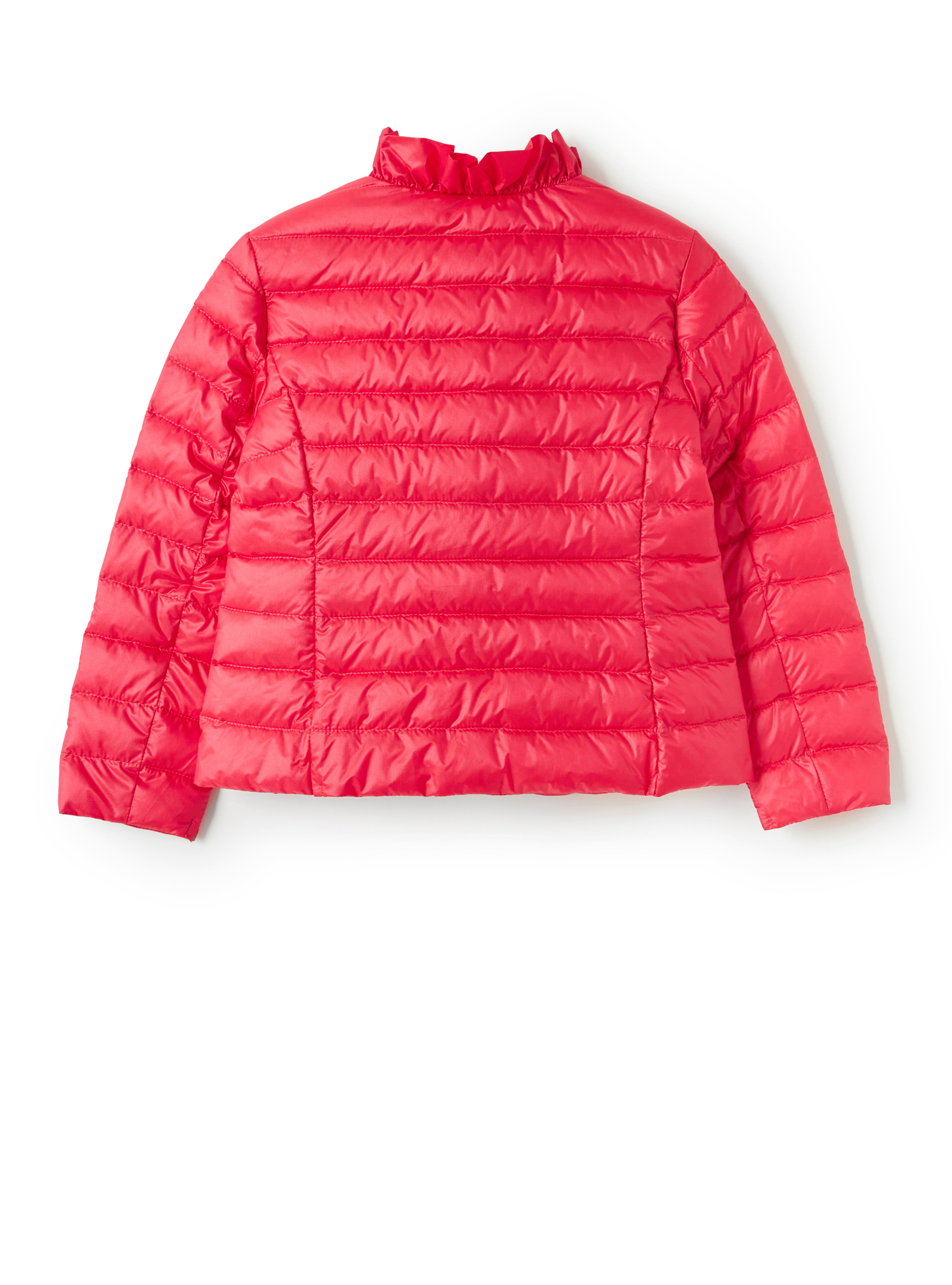 Red nylon lightweight down jacket - Red | Il Gufo