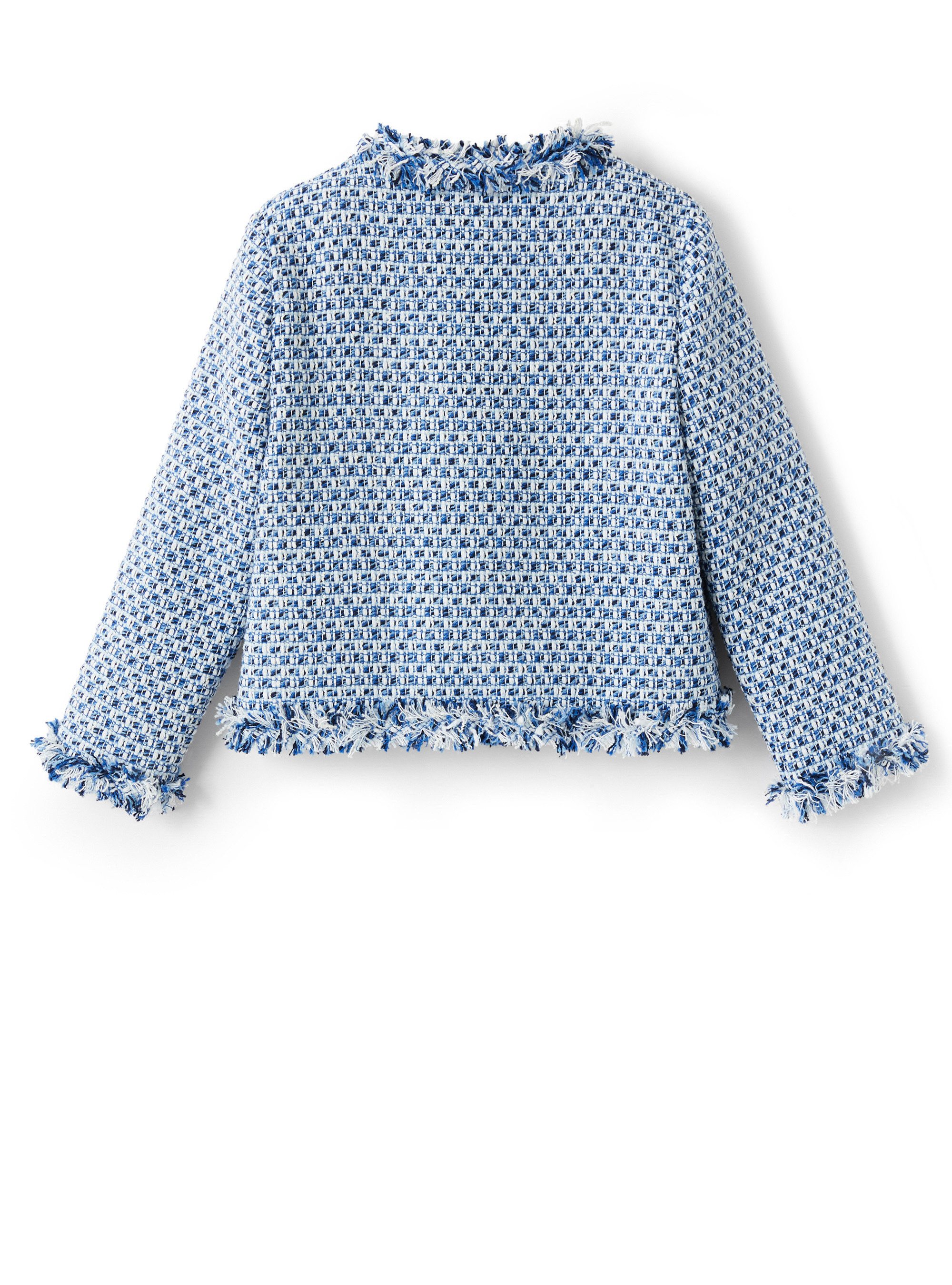 Cotton mat jacket - Blue | Il Gufo