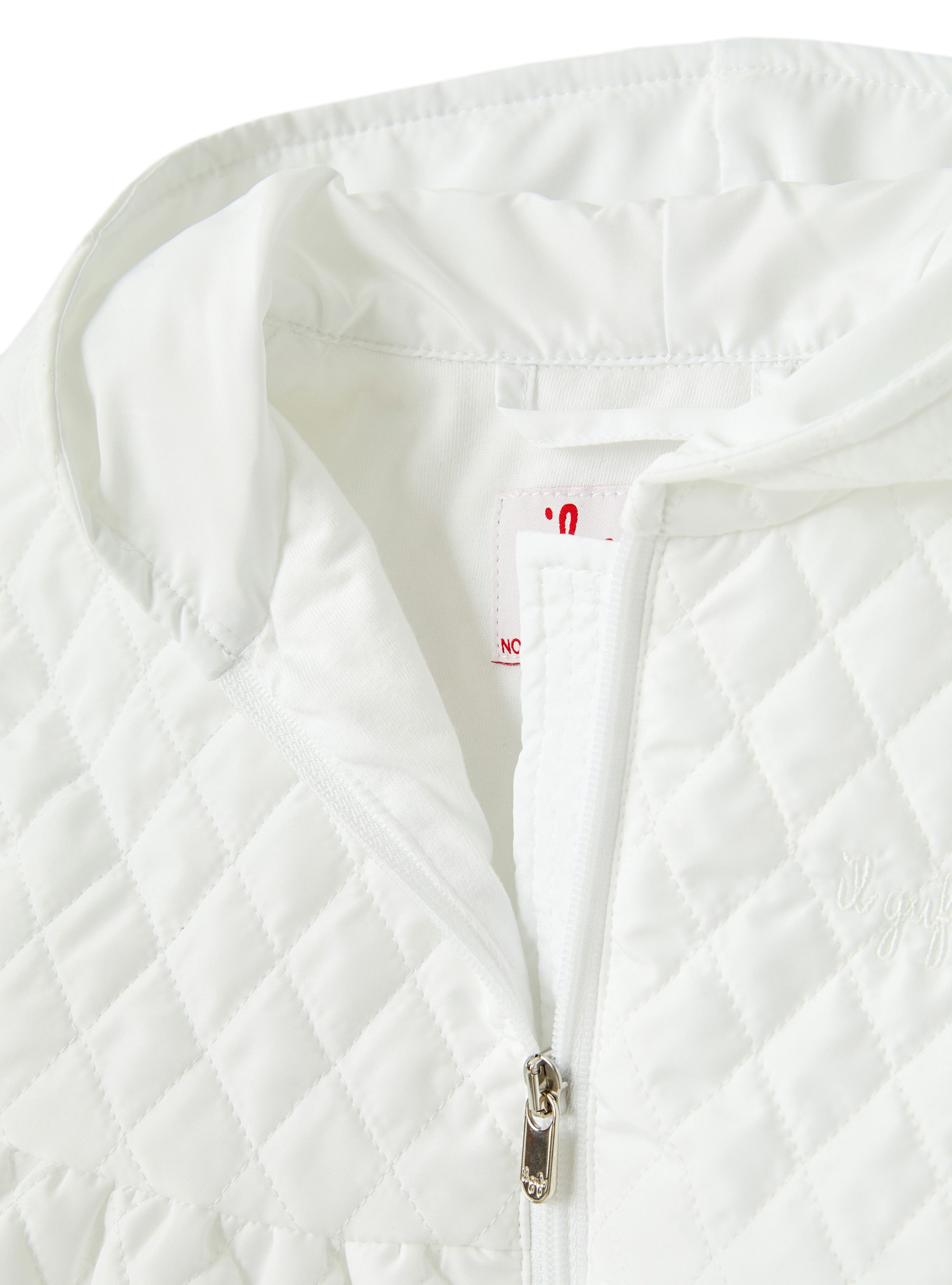 Padded jacket with hood - White | Il Gufo