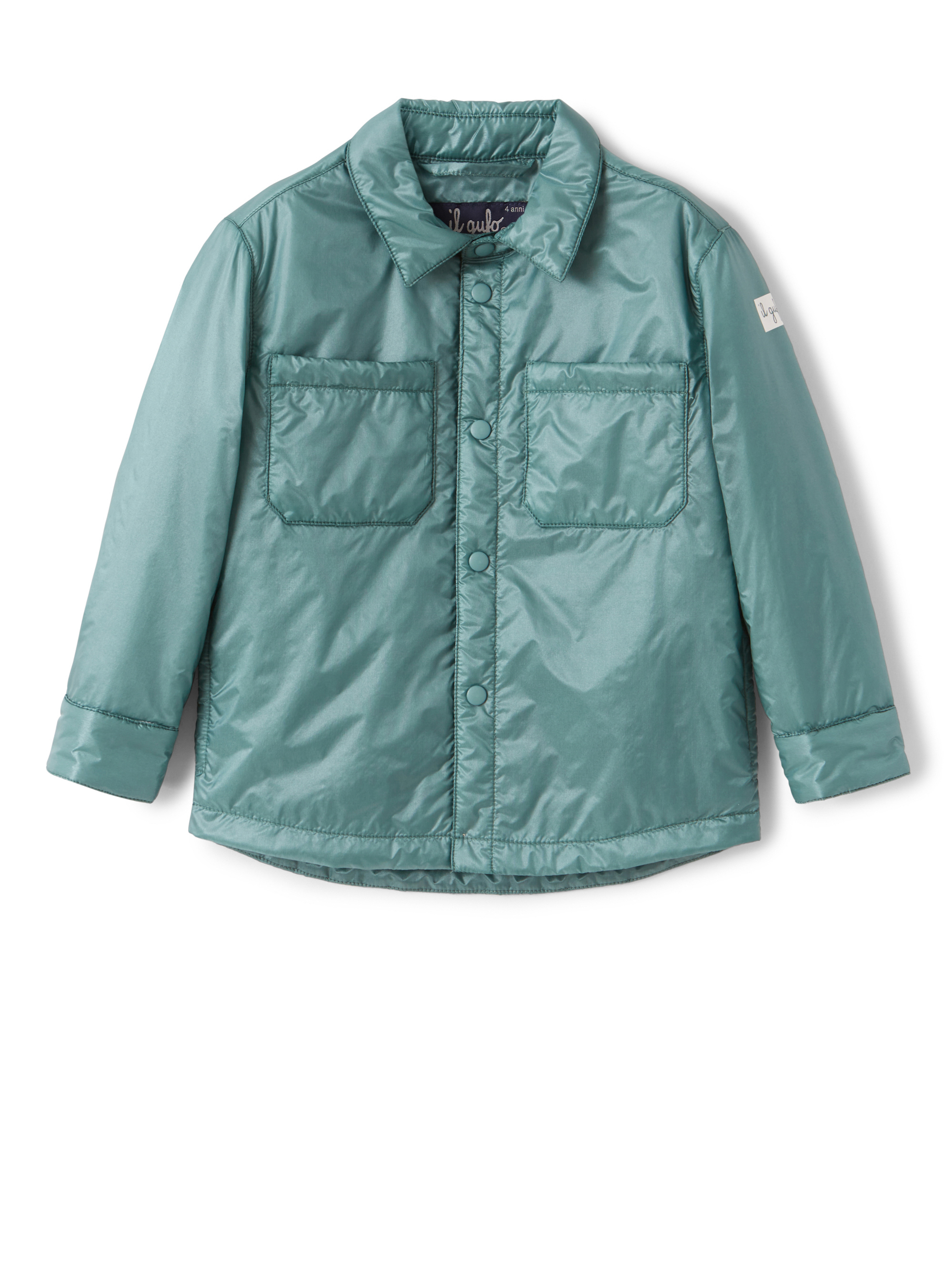 Padded green nylon jacket - Jackets - Il Gufo