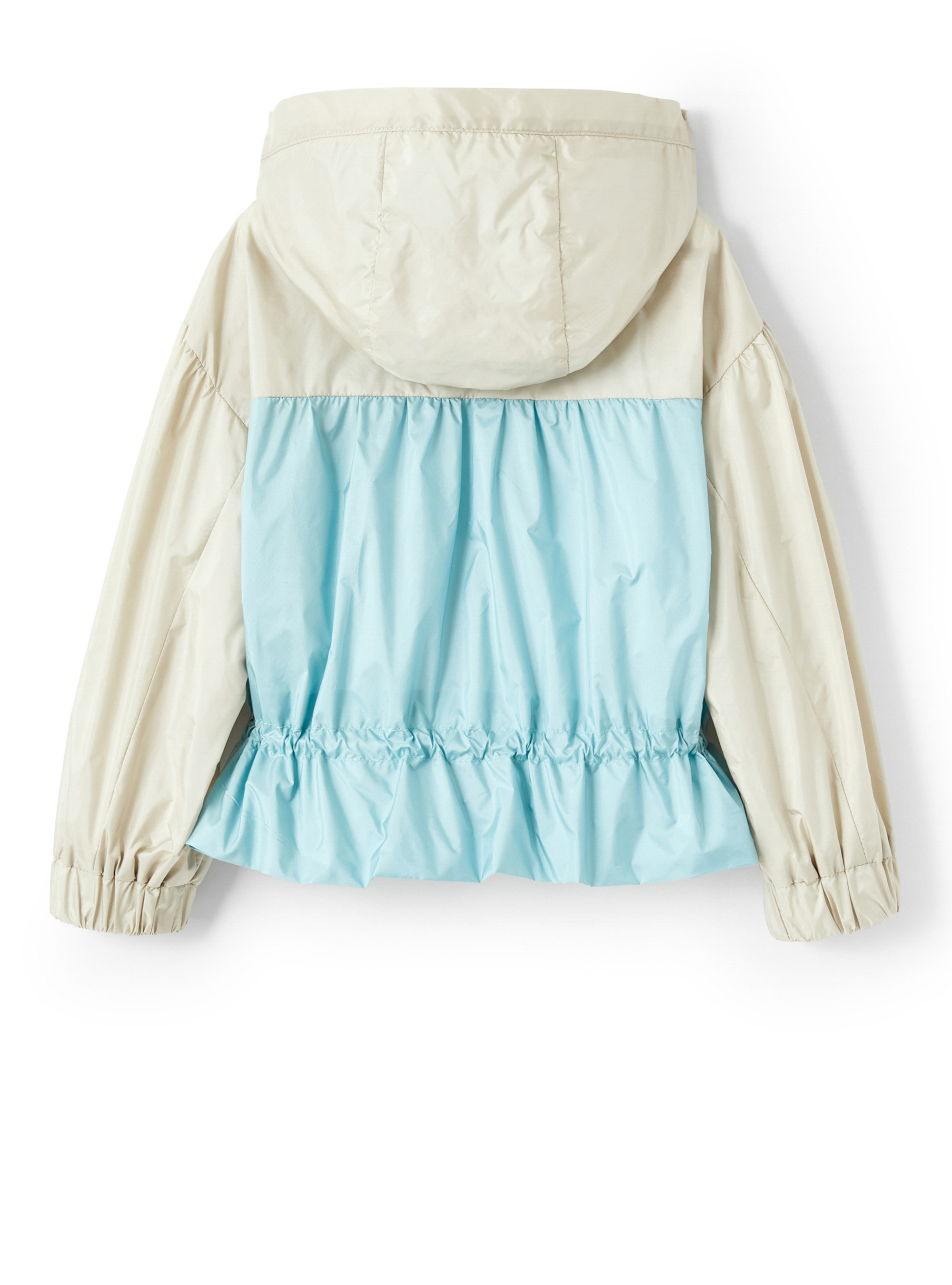 Color block nylon jacket - Beige | Il Gufo