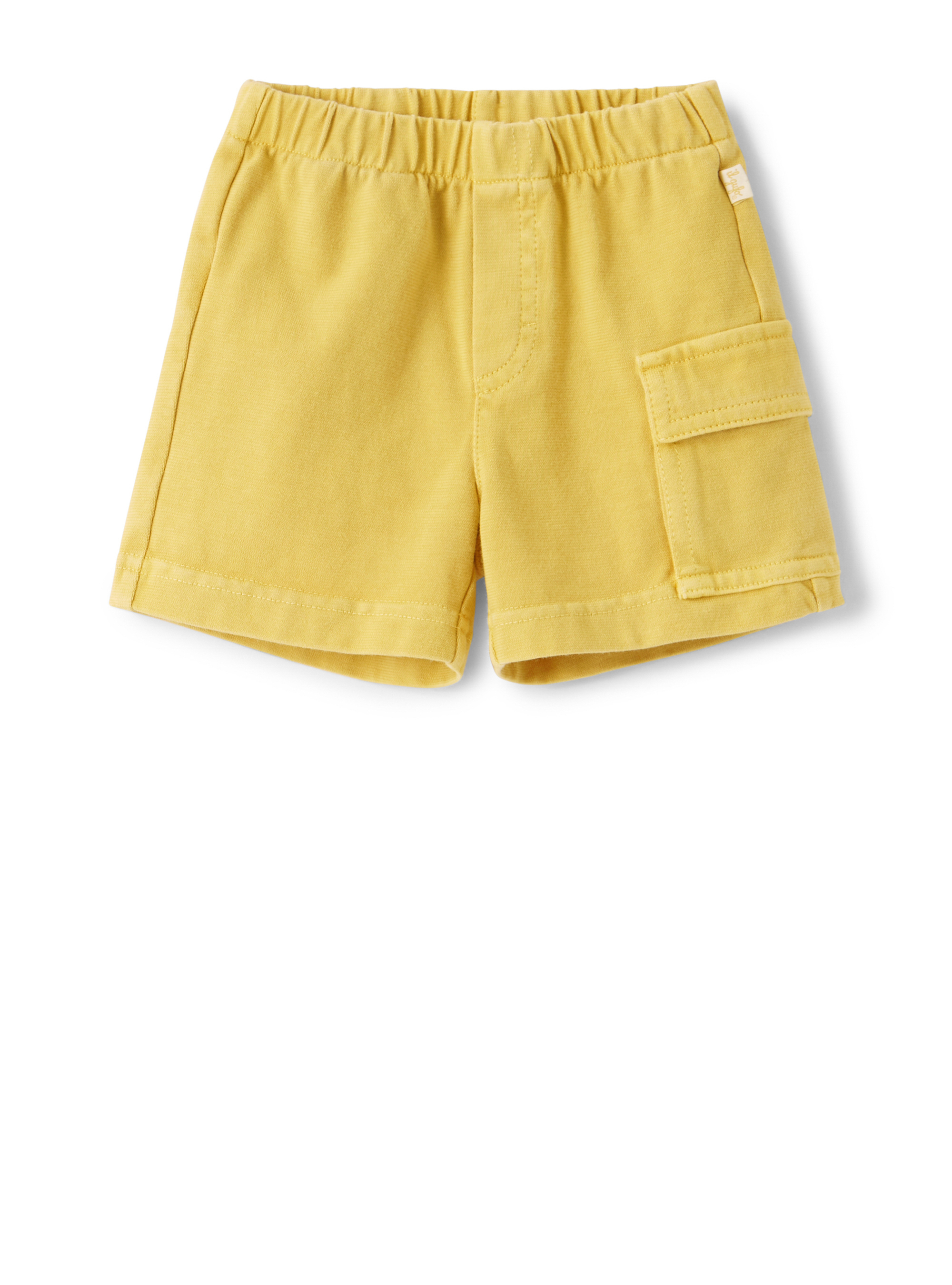 Yellow jersey shorts - Trousers - Il Gufo