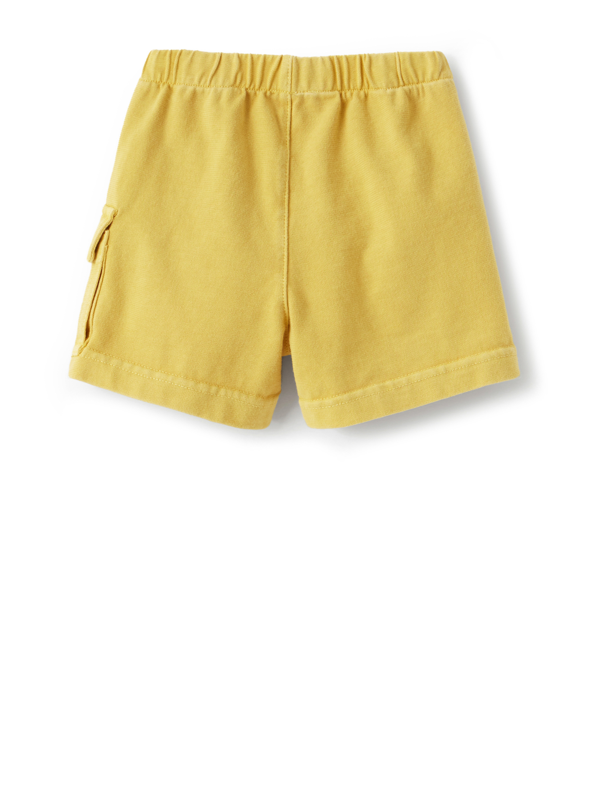 Gelbe Jersey-Shorts - Gelb | Il Gufo
