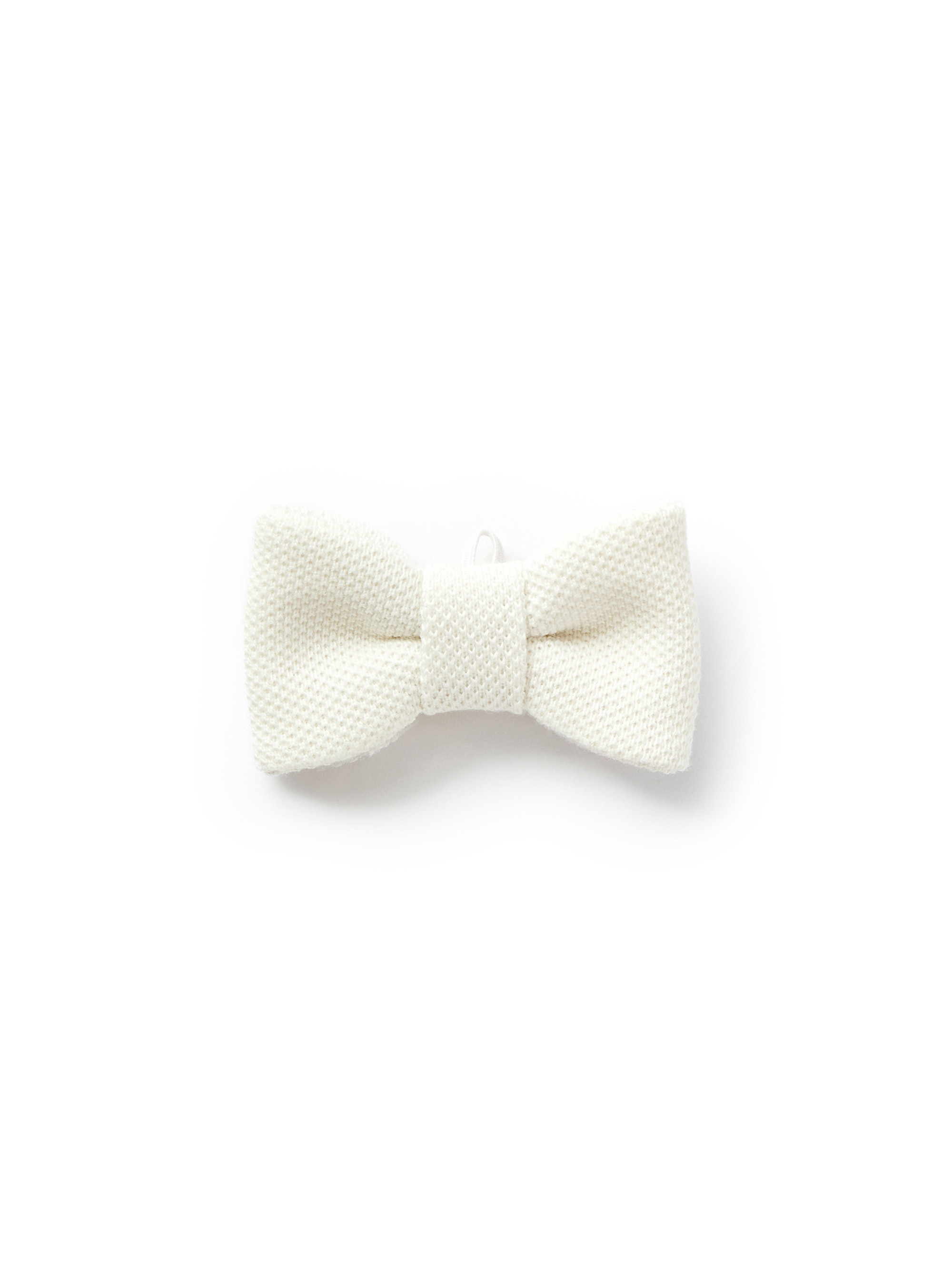 Baby boy's piquet cotton bow tie - Accessories - Il Gufo