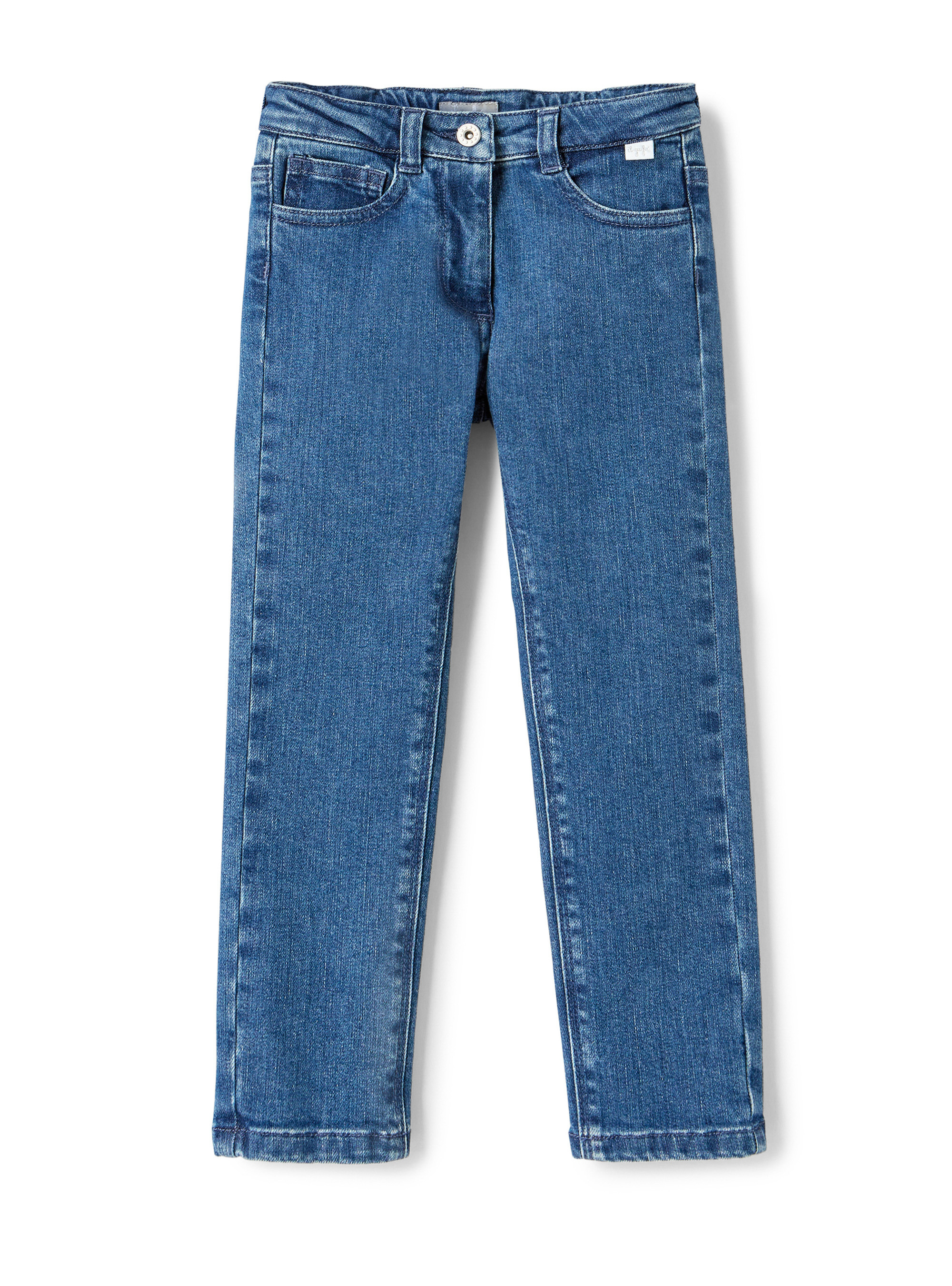 Jeans skinny in denim blu - Pantaloni - Il Gufo