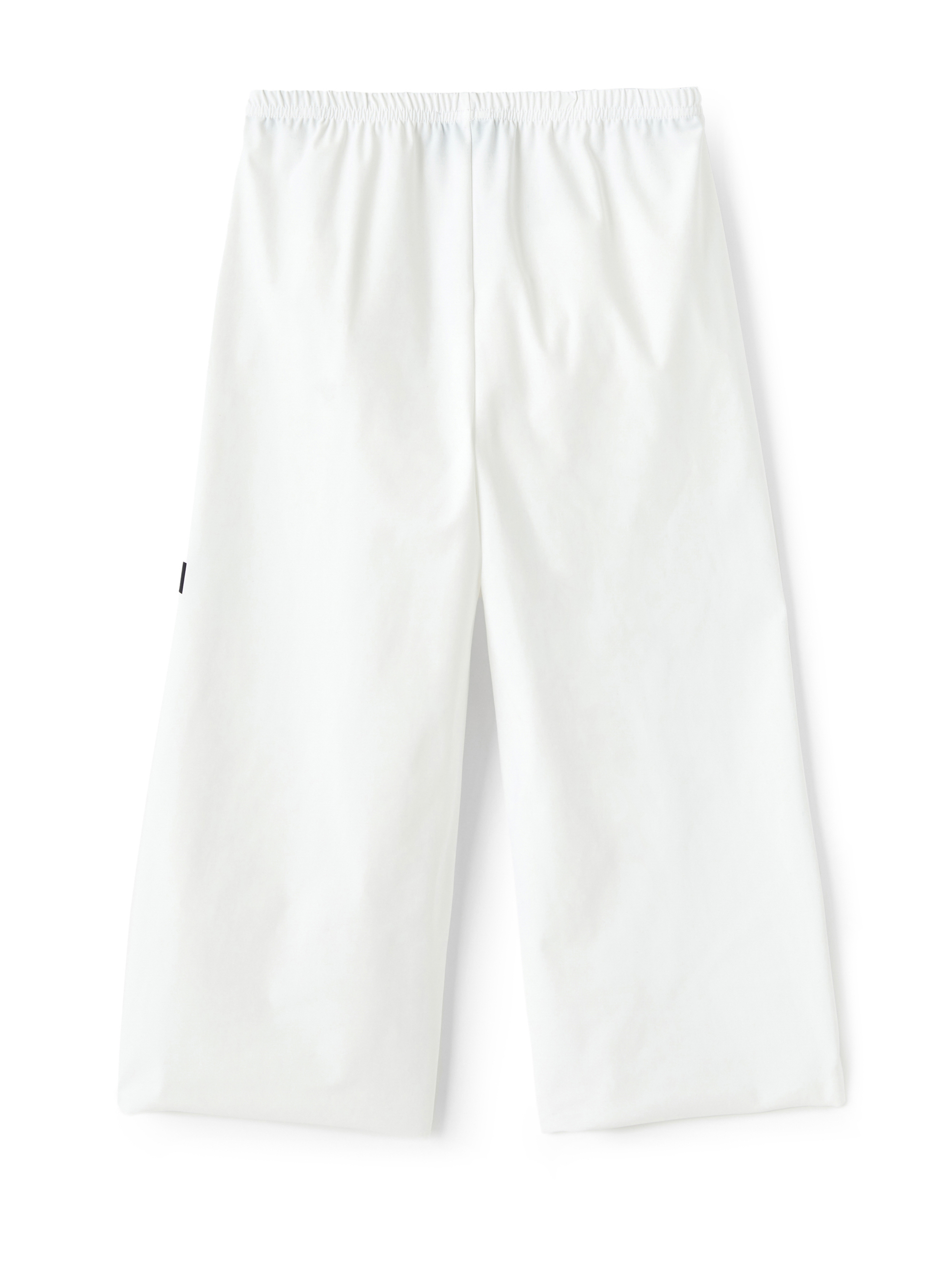Sensitive® Fabrics culotte trousers - White | Il Gufo