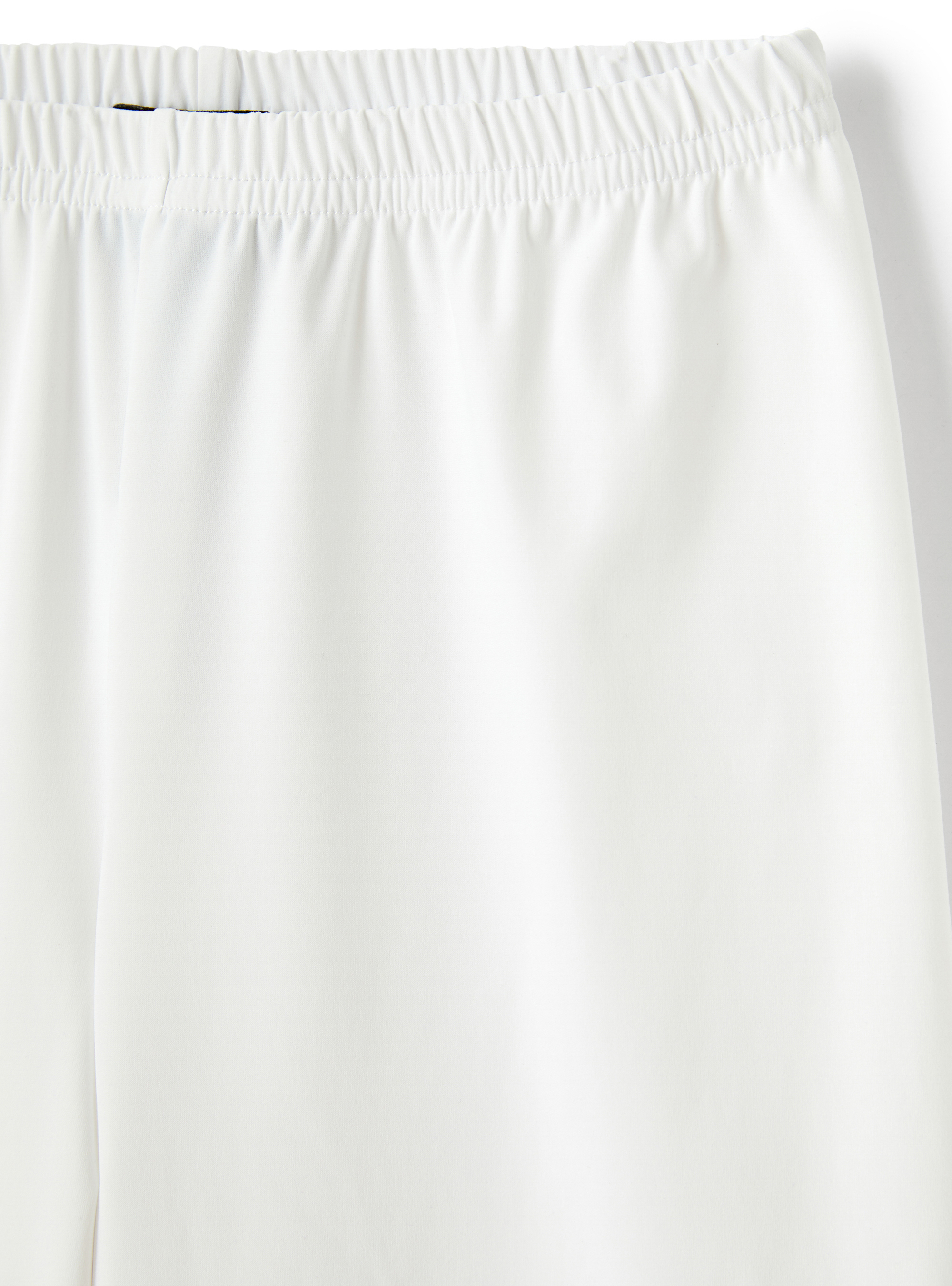 Sensitive® Fabrics culotte trousers - White | Il Gufo
