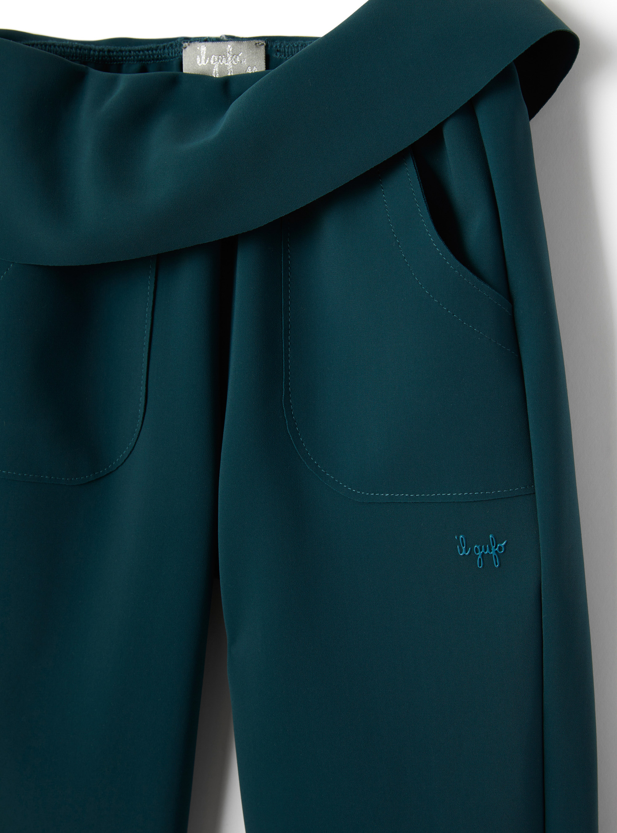 Pantaloni in Sensitive® Fabrics ottanio - Verde | Il Gufo