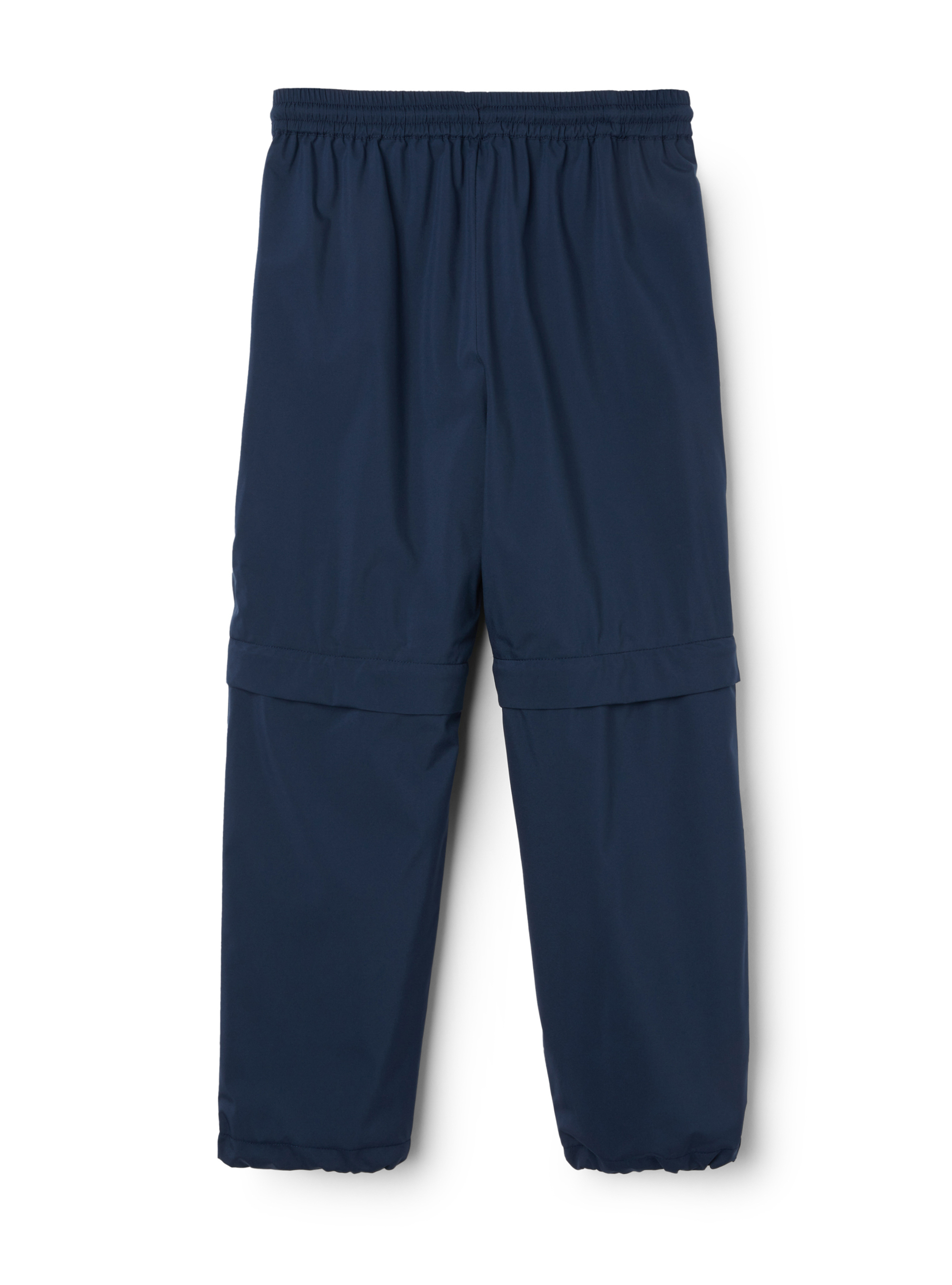 Pantaloni convertibili in nylon - Blu | Il Gufo