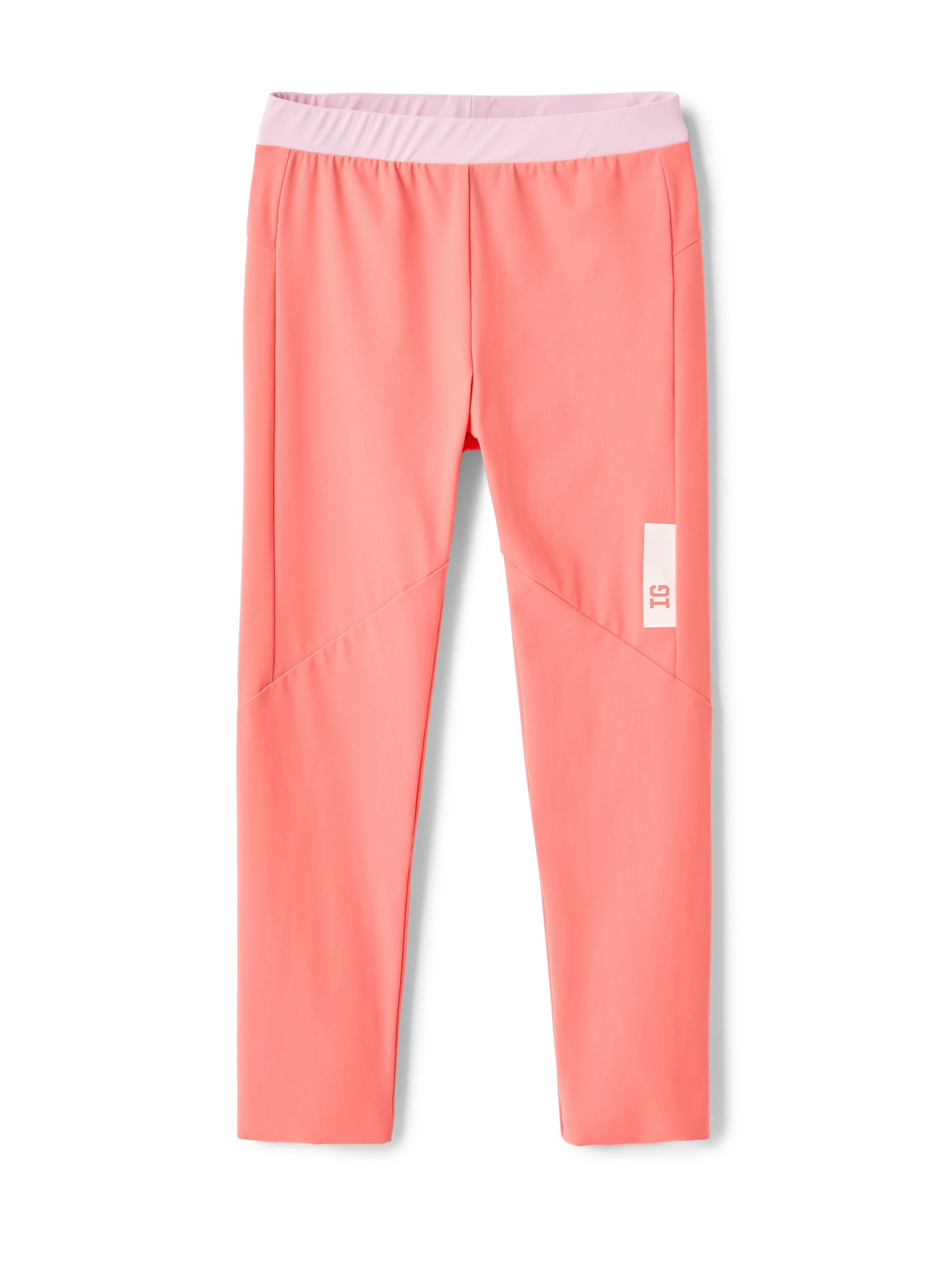 Pink leggings made of Sensitive® Fabric - Trousers - Il Gufo