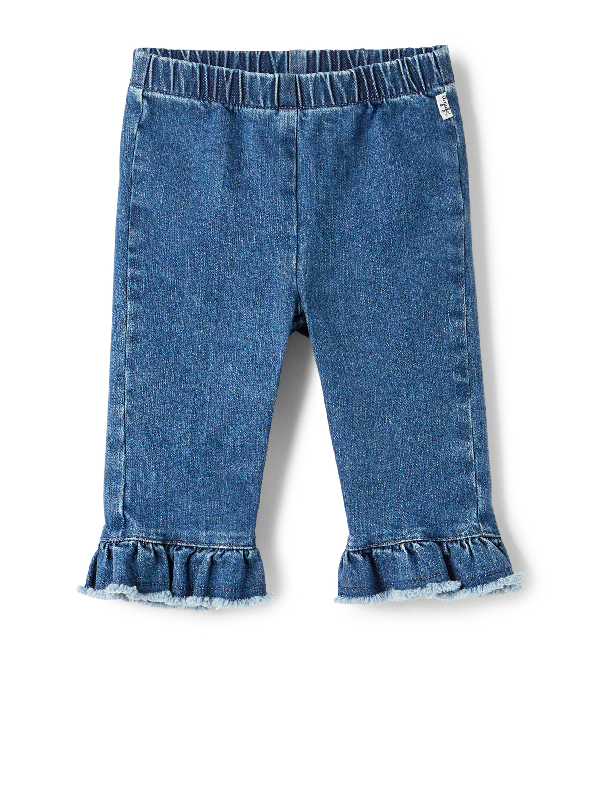 Jeans flare con volant - Pantaloni - Il Gufo