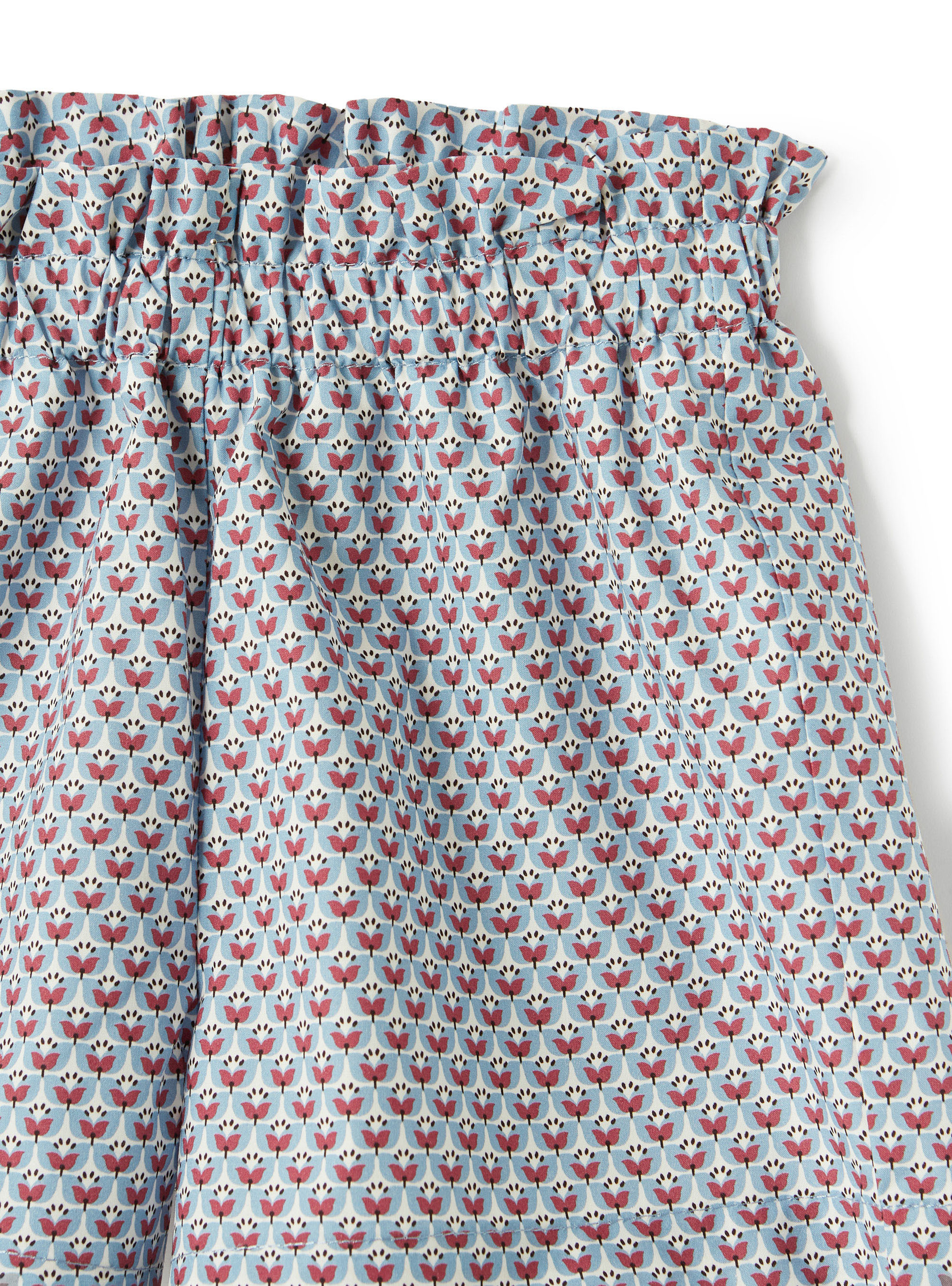 Shorts in Liberty Fabrics - Blu | Il Gufo