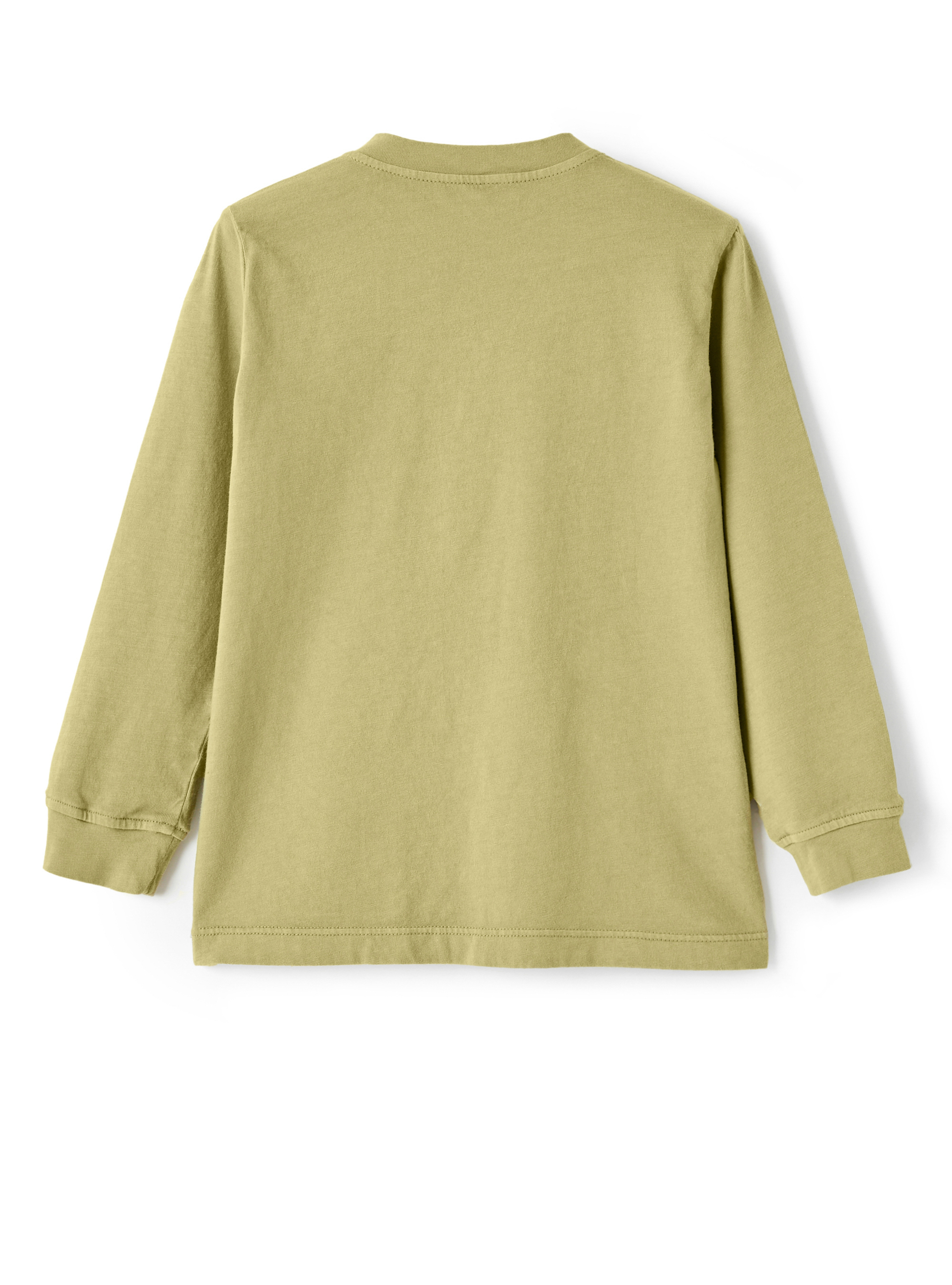 Green organic jersey sweater - Green | Il Gufo