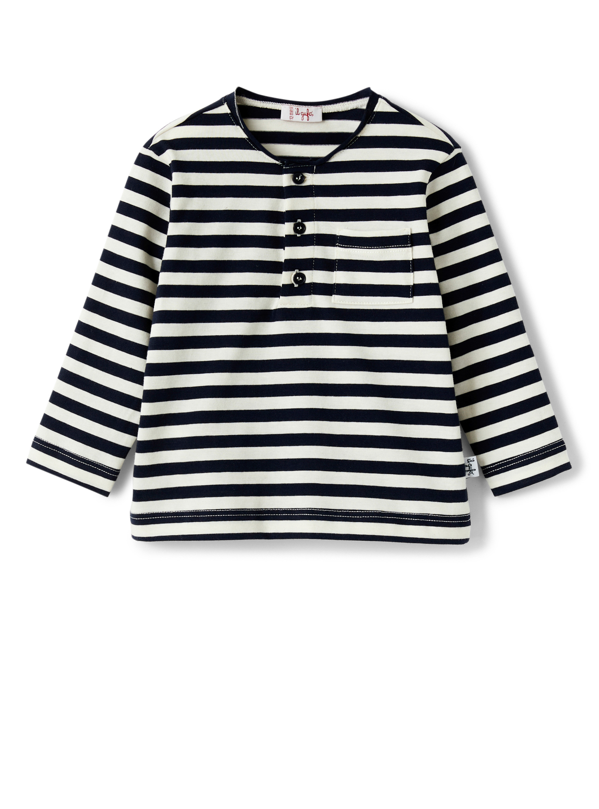 Striped jersey sweater - T-shirts - Il Gufo