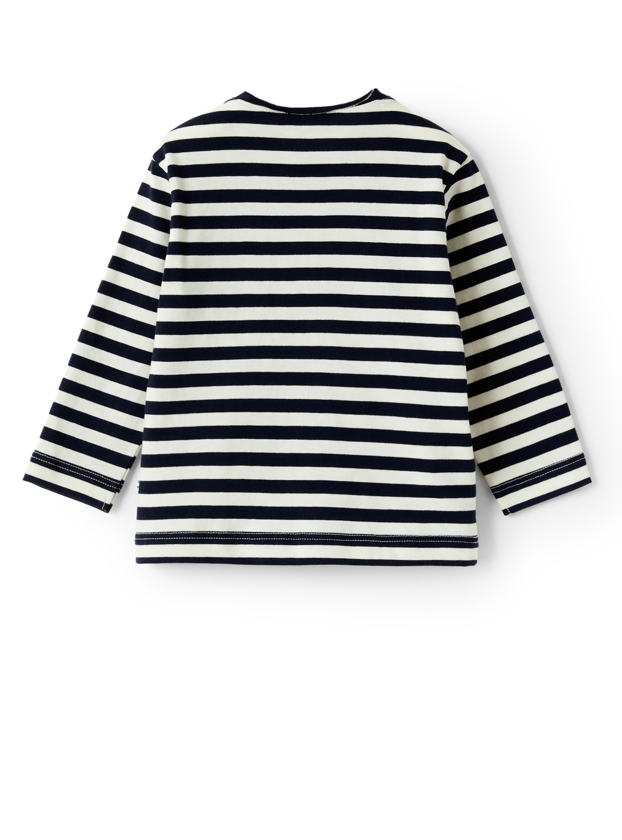 Striped jersey sweater - Blue | Il Gufo