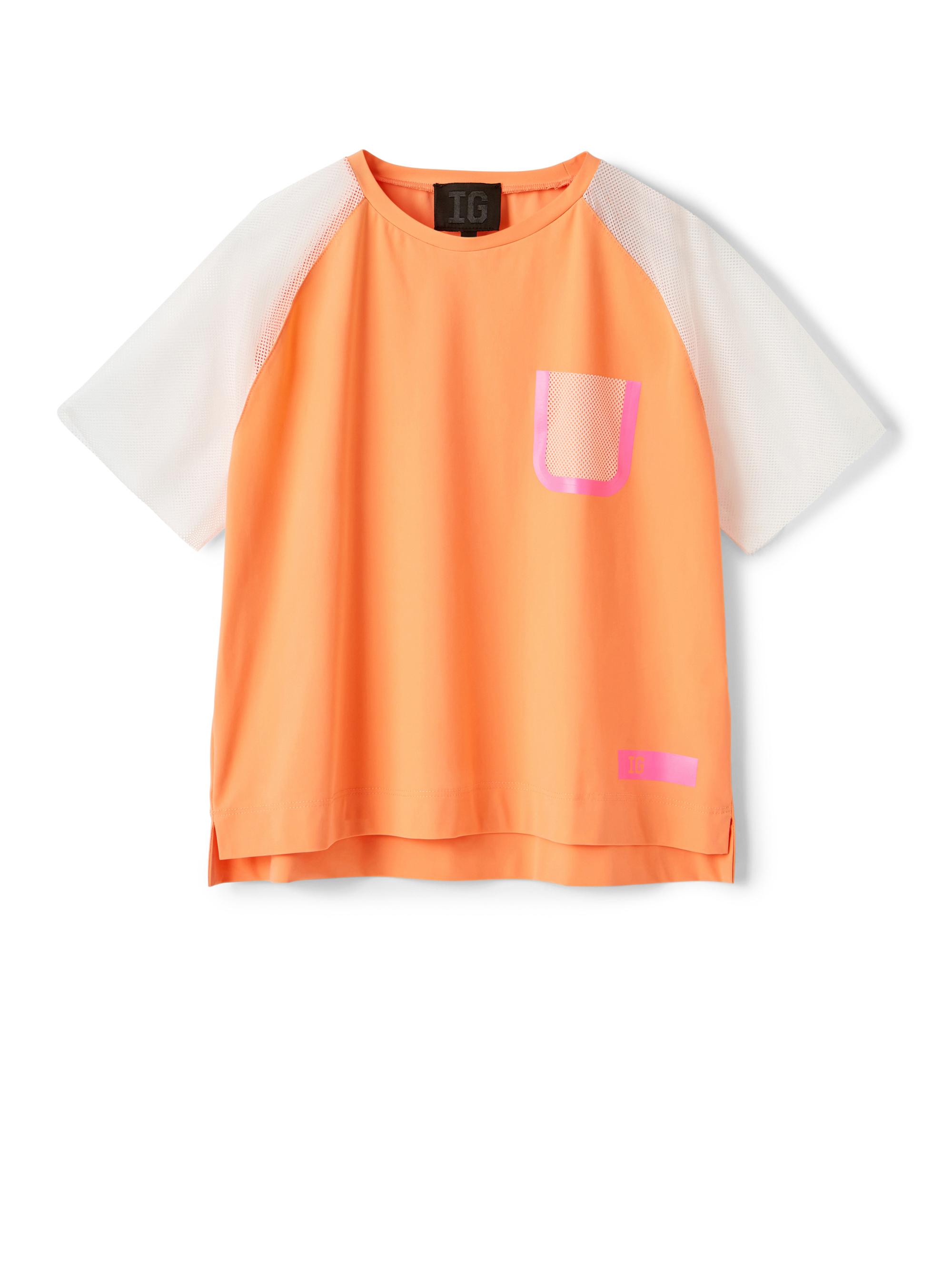 T-shirt orange en Sensitive® Fabrics - T-shirts - Il Gufo