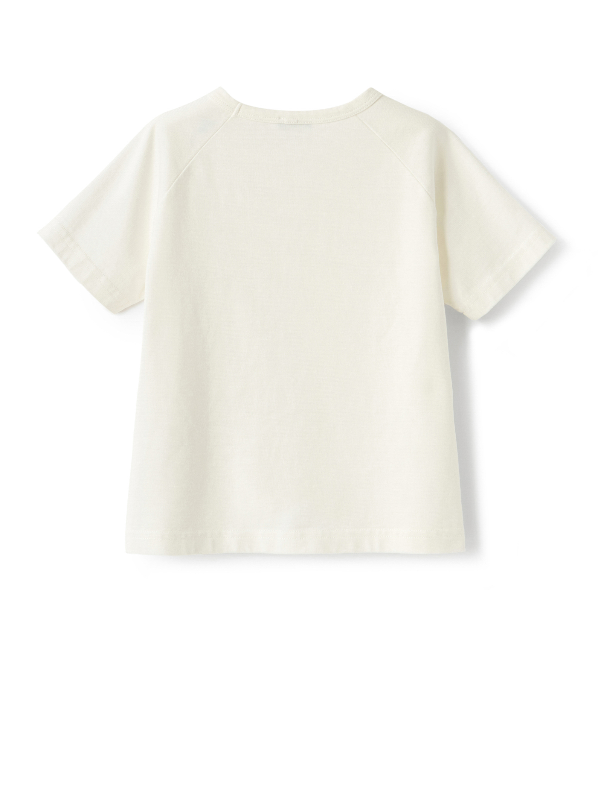 T-shirt en jersey épais blanc - Blanc | Il Gufo