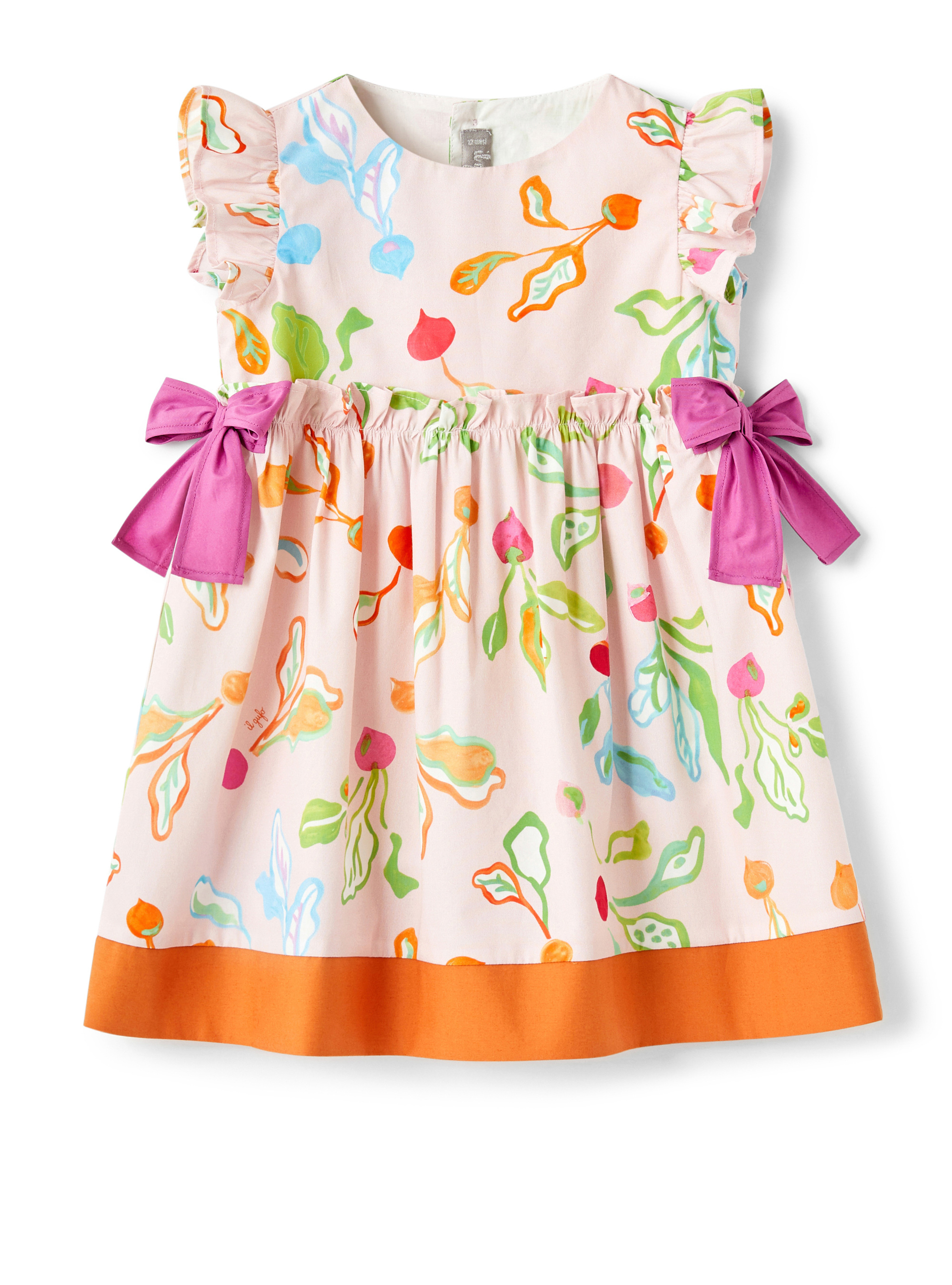 Kleid mit Radieschenaufdruck - Kleider - Il Gufo