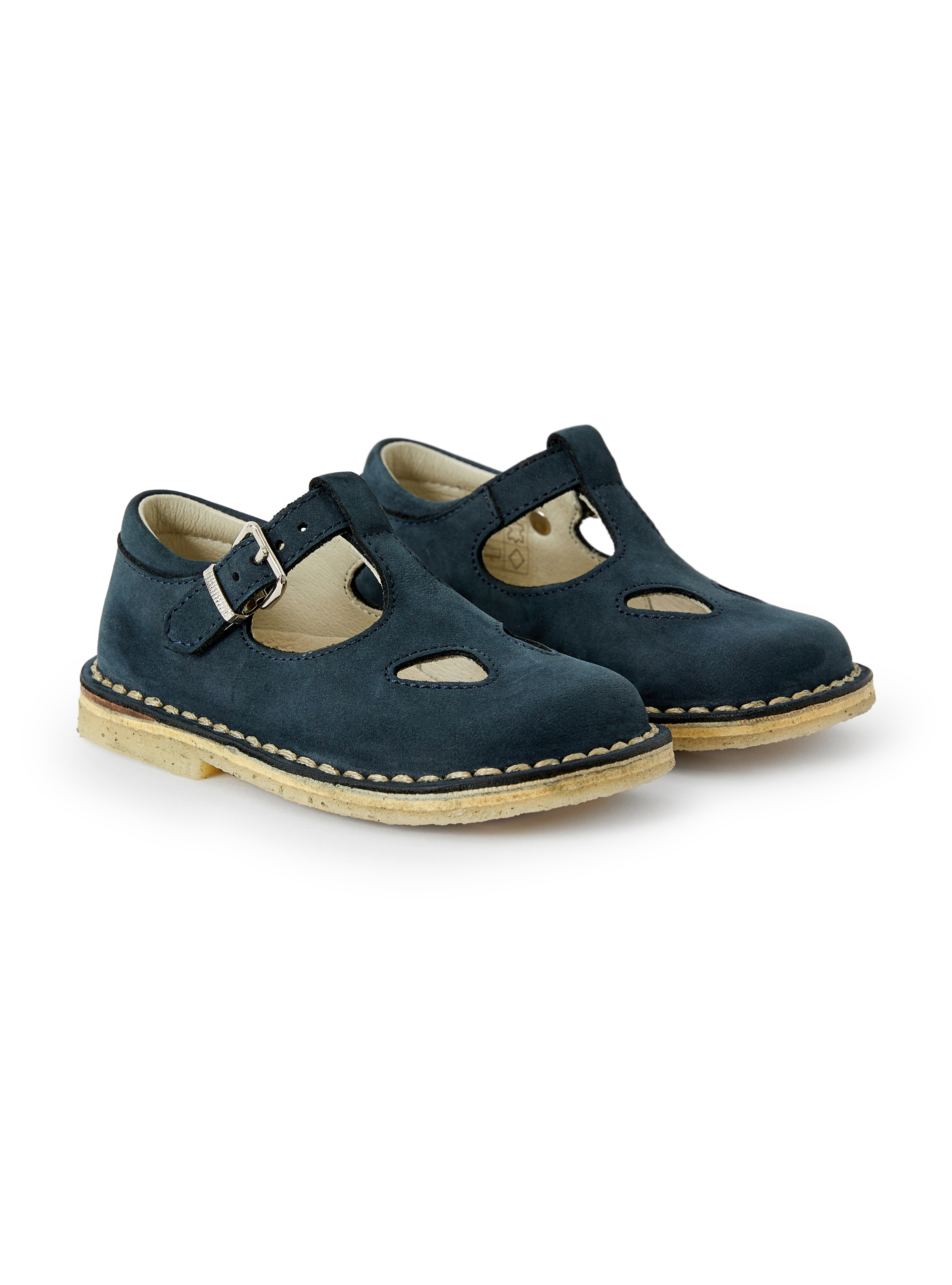 Blue leather sandals - Blue | Il Gufo