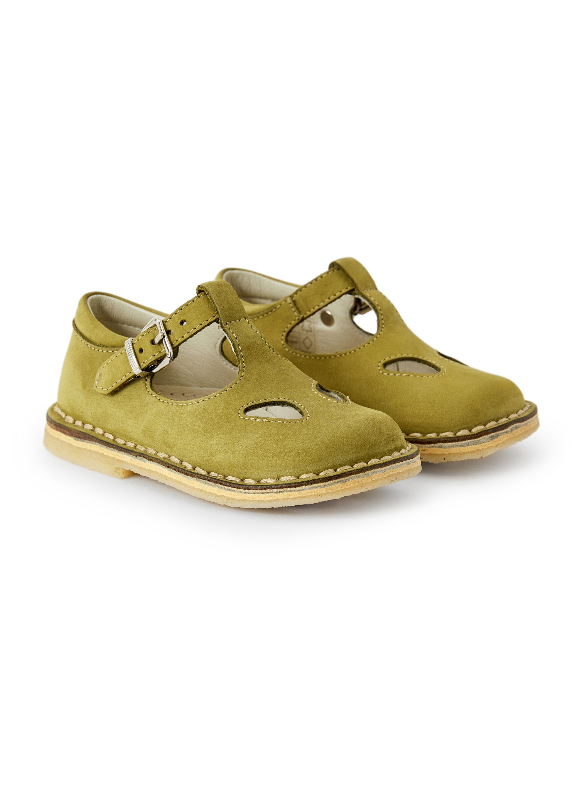 Green leather sandals - Shoes - Il Gufo