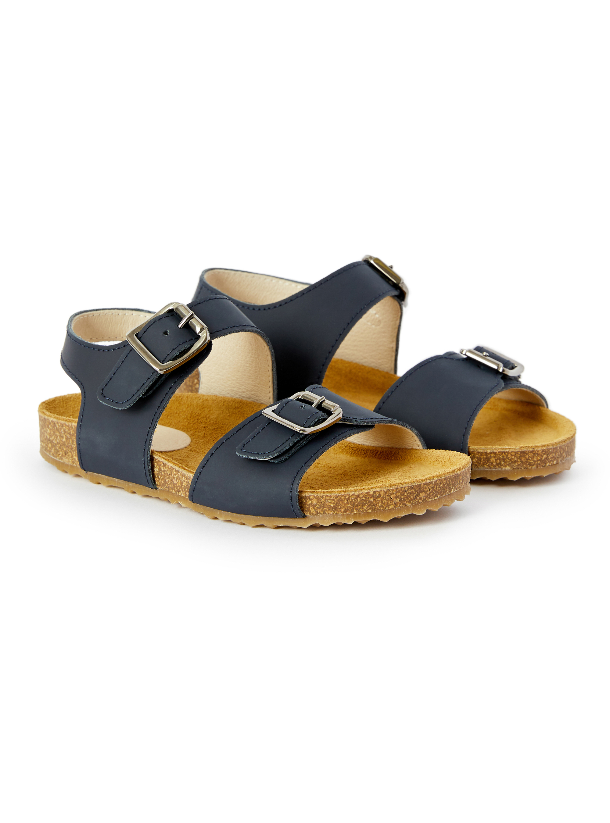 Blue sandal with straps - Shoes - Il Gufo