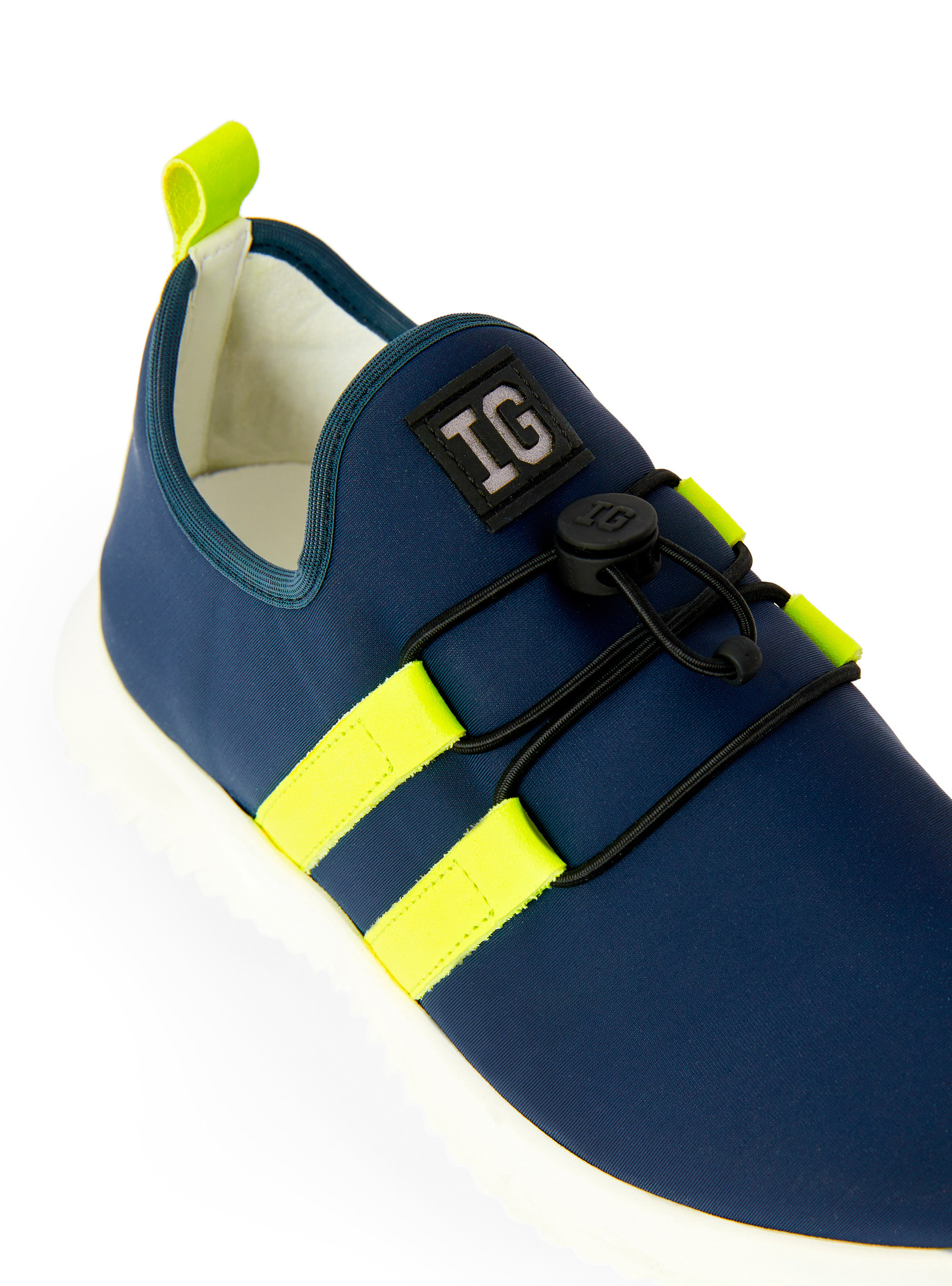 Sneakers en néoprène bleu marine - Bleu | Il Gufo