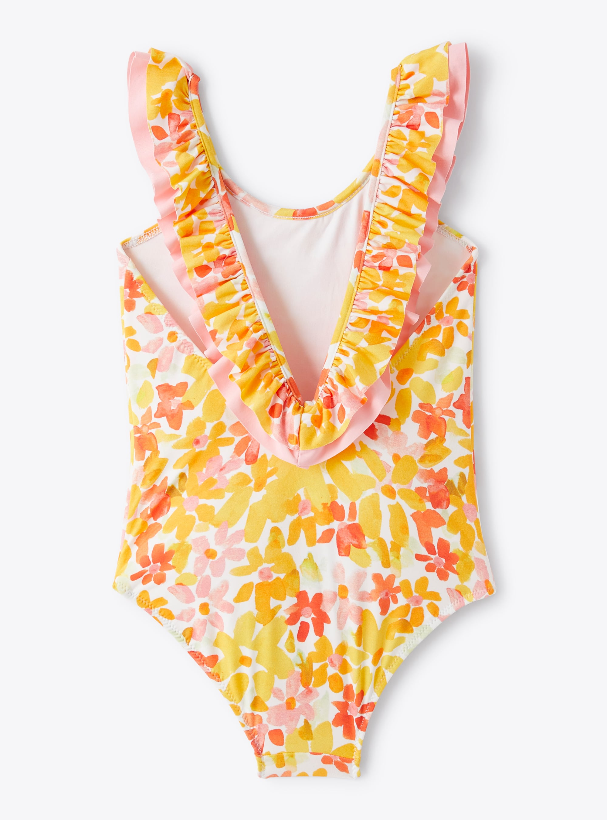 One-piece swimsuit with printed flowers - MULTICOLOR | Il Gufo