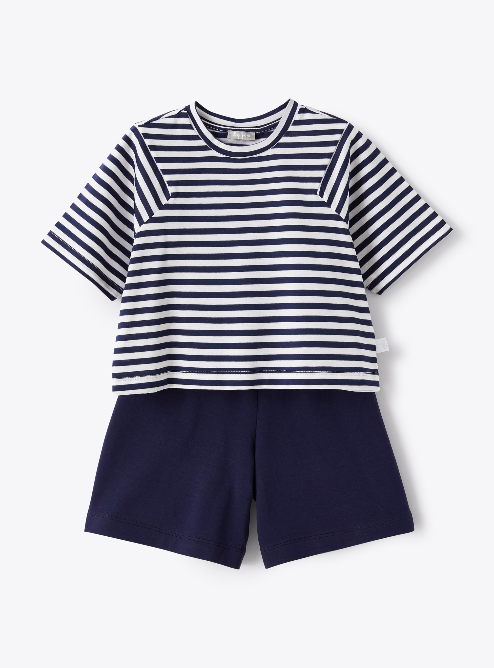 Two-piece set in striped jersey - Two-piece sets - Il Gufo