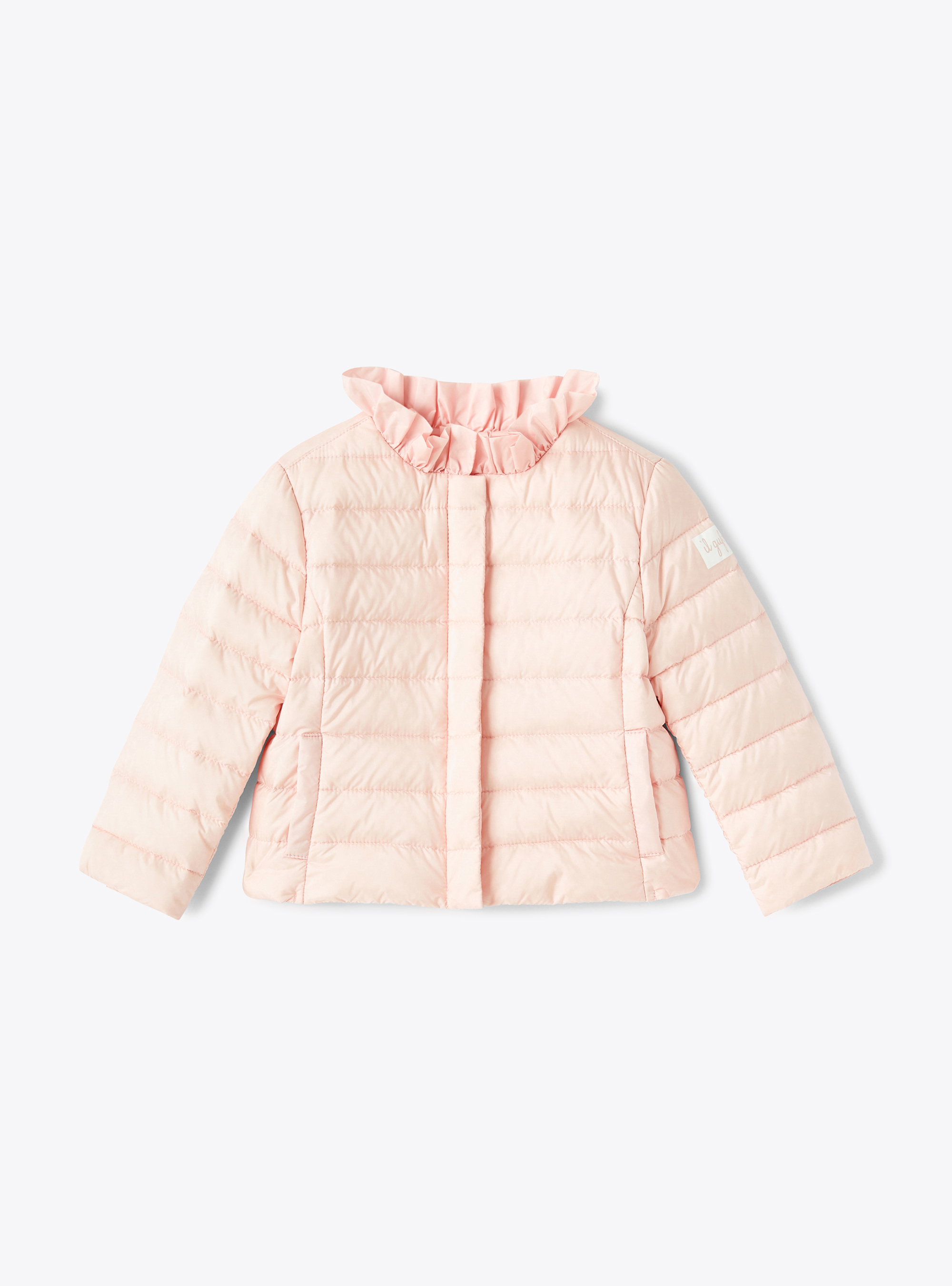 Lightweight down jacket in pink downproof nylon - Jackets - Il Gufo