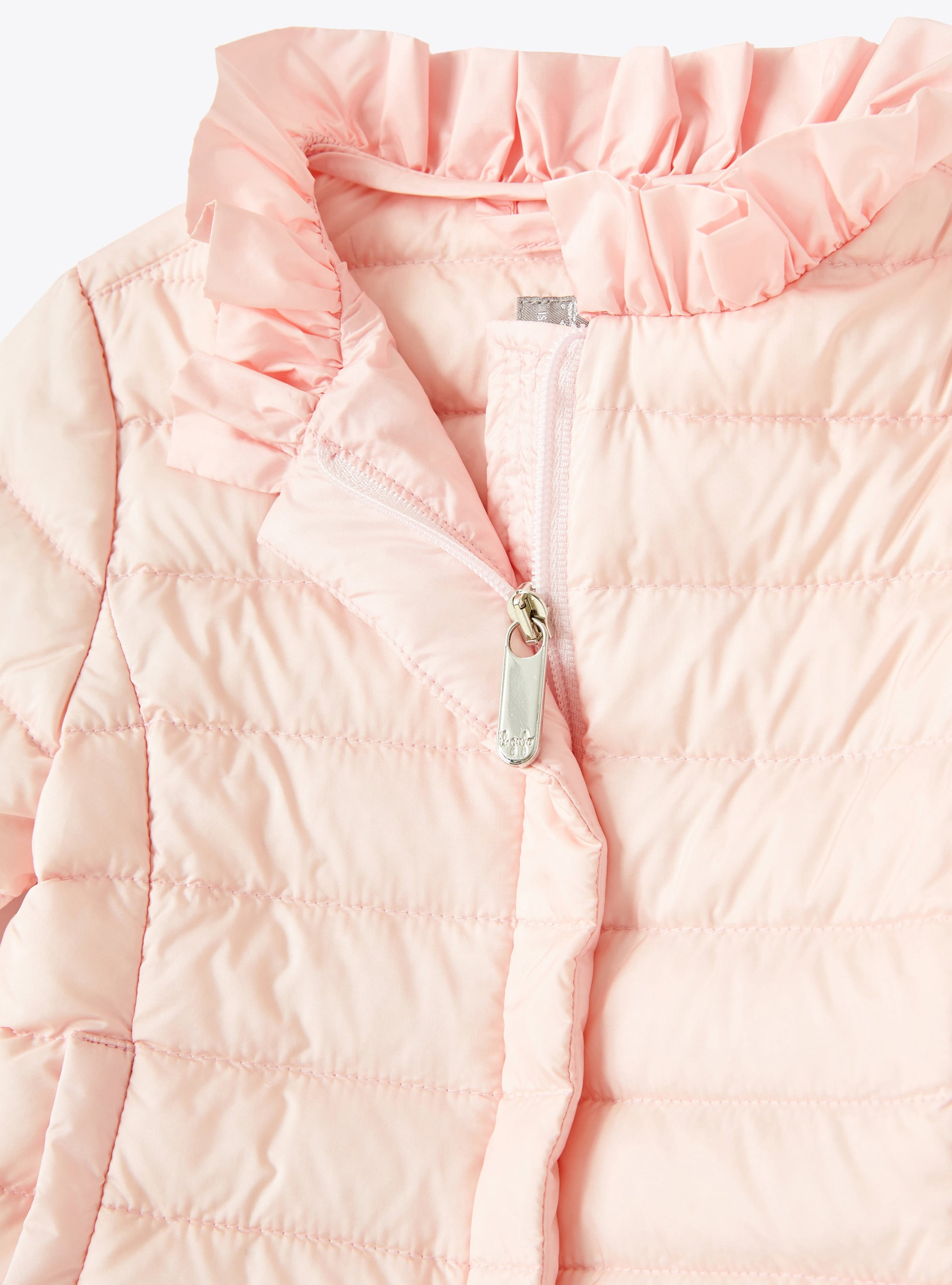 Lightweight down jacket in pink downproof nylon - Pink | Il Gufo
