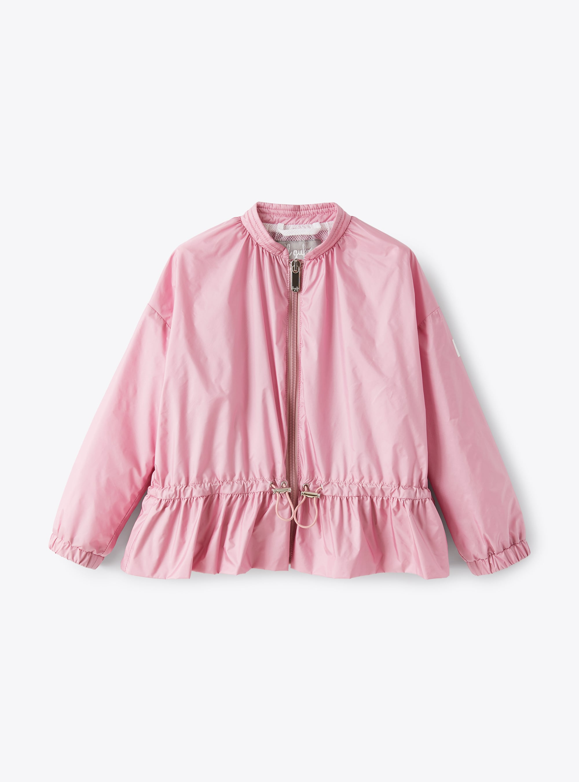 Розовая куртка из нейлоновой тафты - куртки - Il Gufo