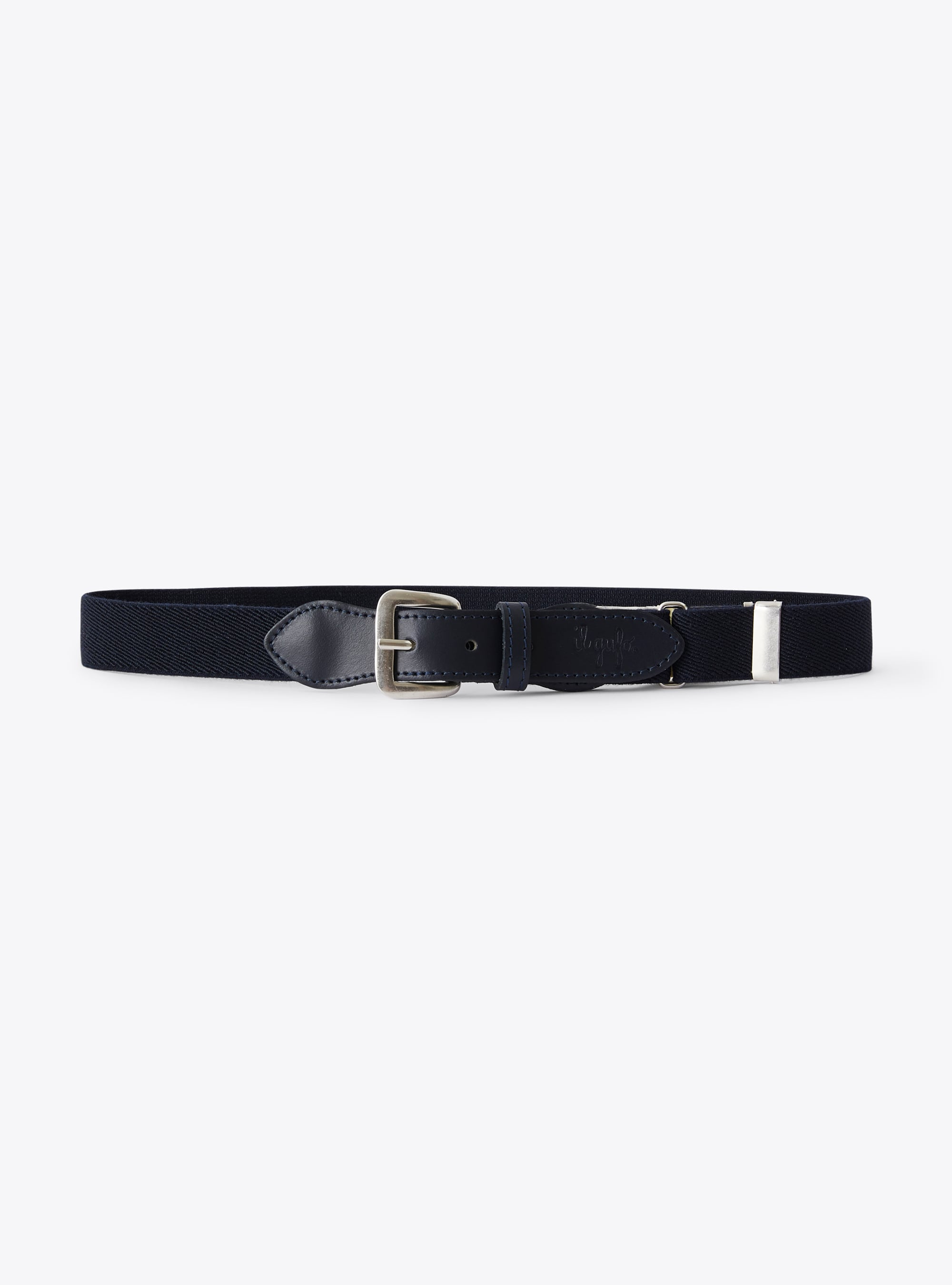 Blue elastic belt - Accessories - Il Gufo