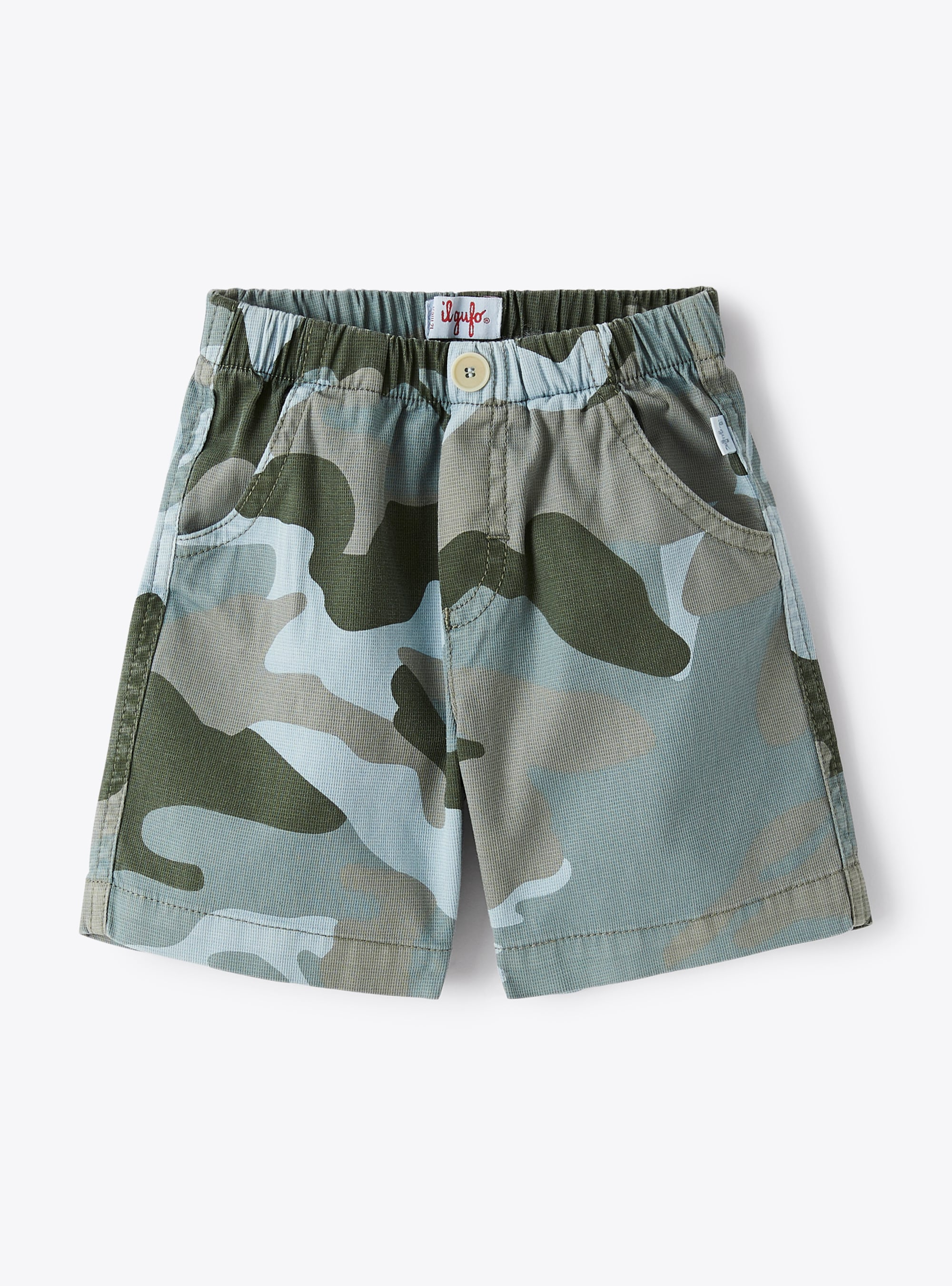 Bermuda avec imprimé camouflage - Pantalons - Il Gufo