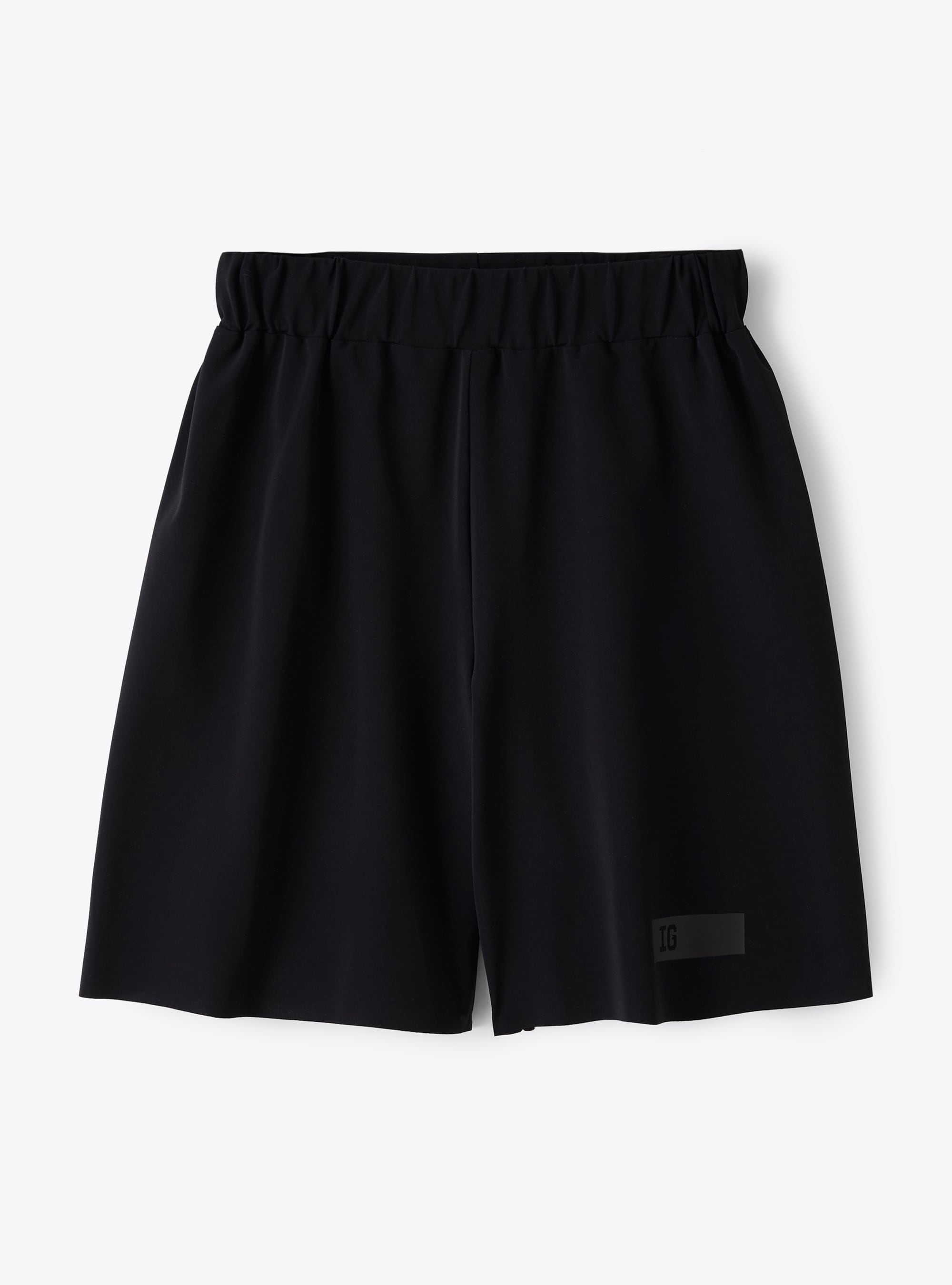 Bermuda shorts in black Sensitive® Fabrics material - Trousers - Il Gufo