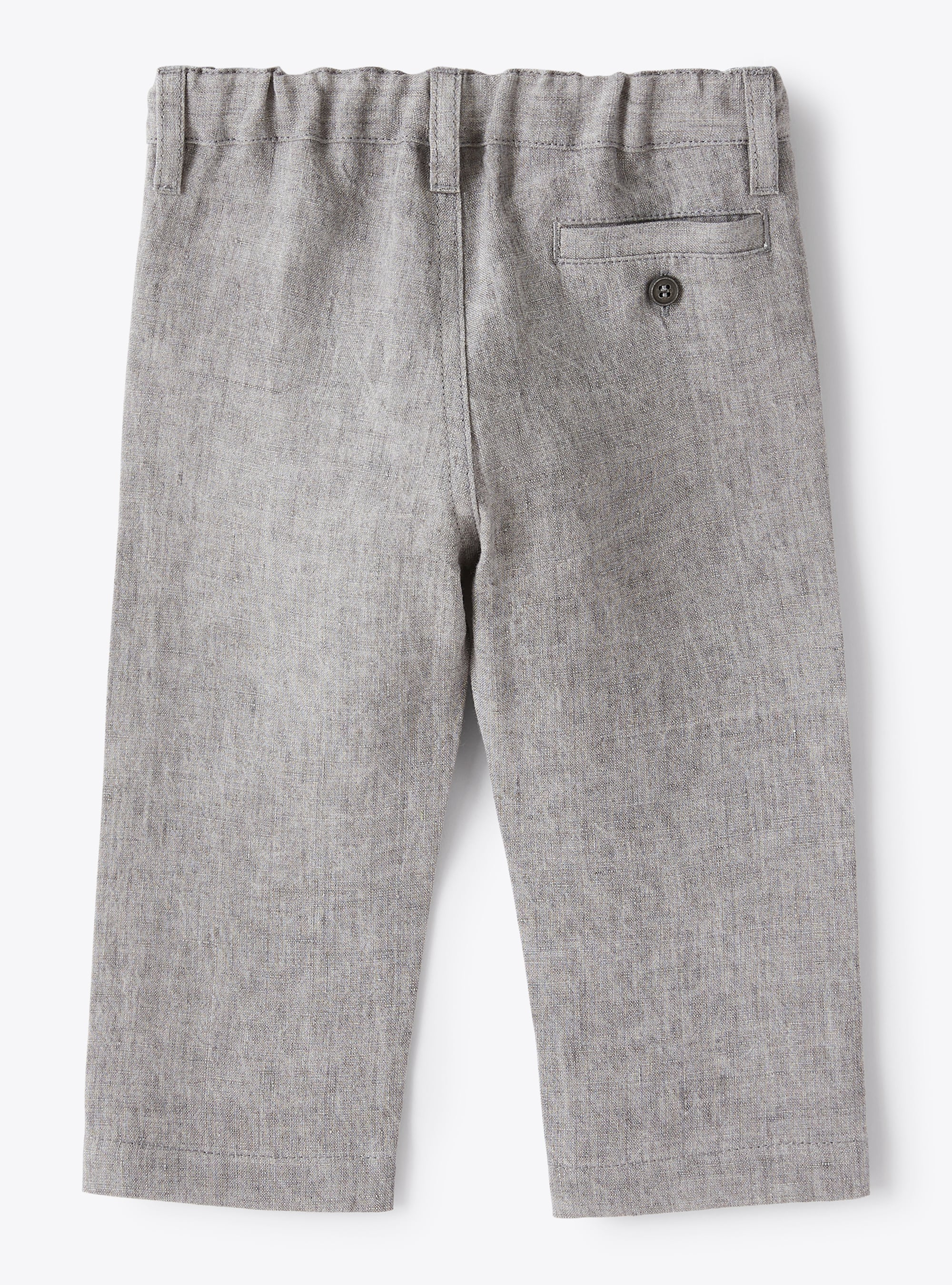 Pantalon en lin gris - Gris | Il Gufo
