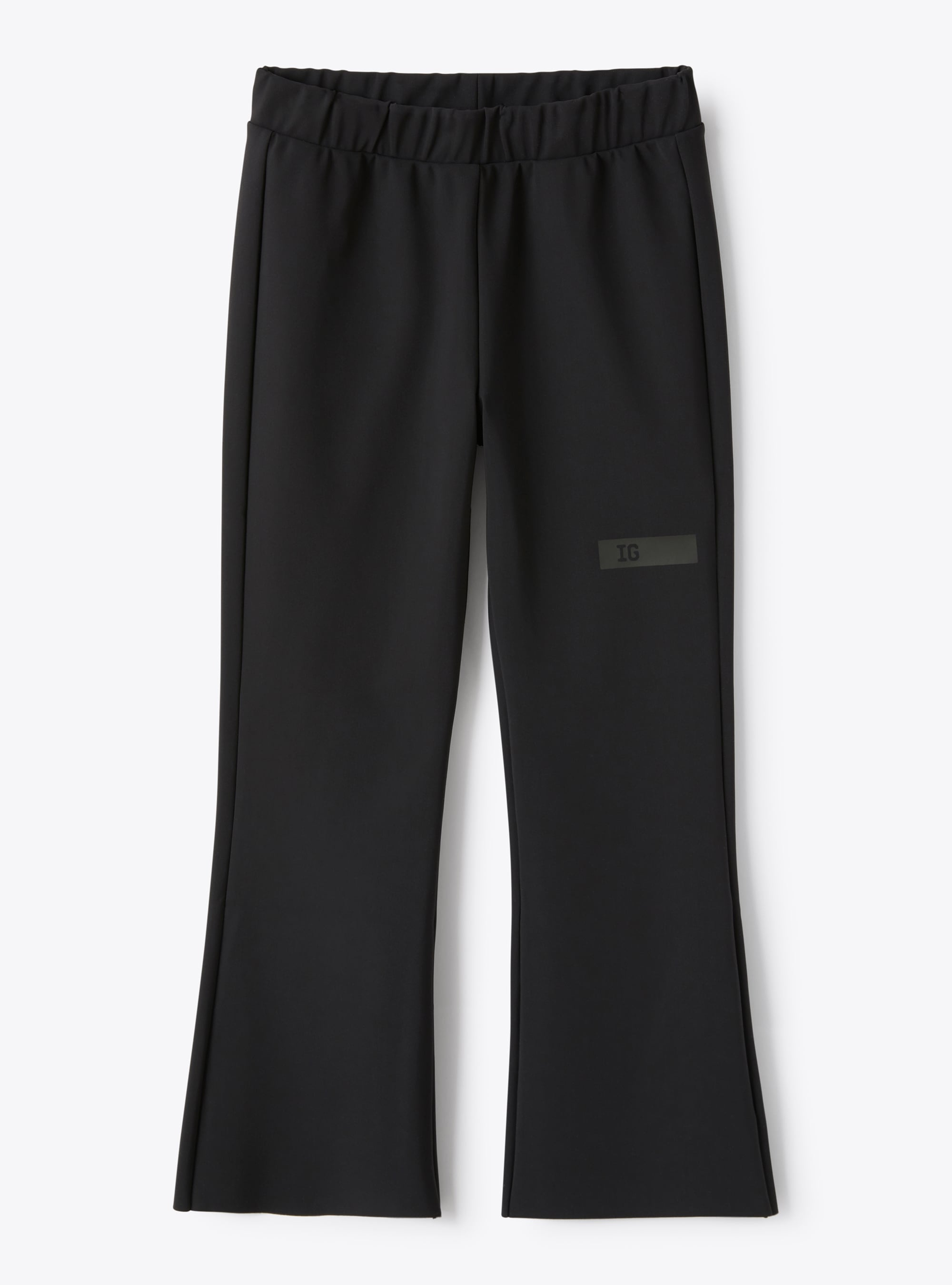 Trousers in black Sensitive® Fabrics material - Black | Il Gufo