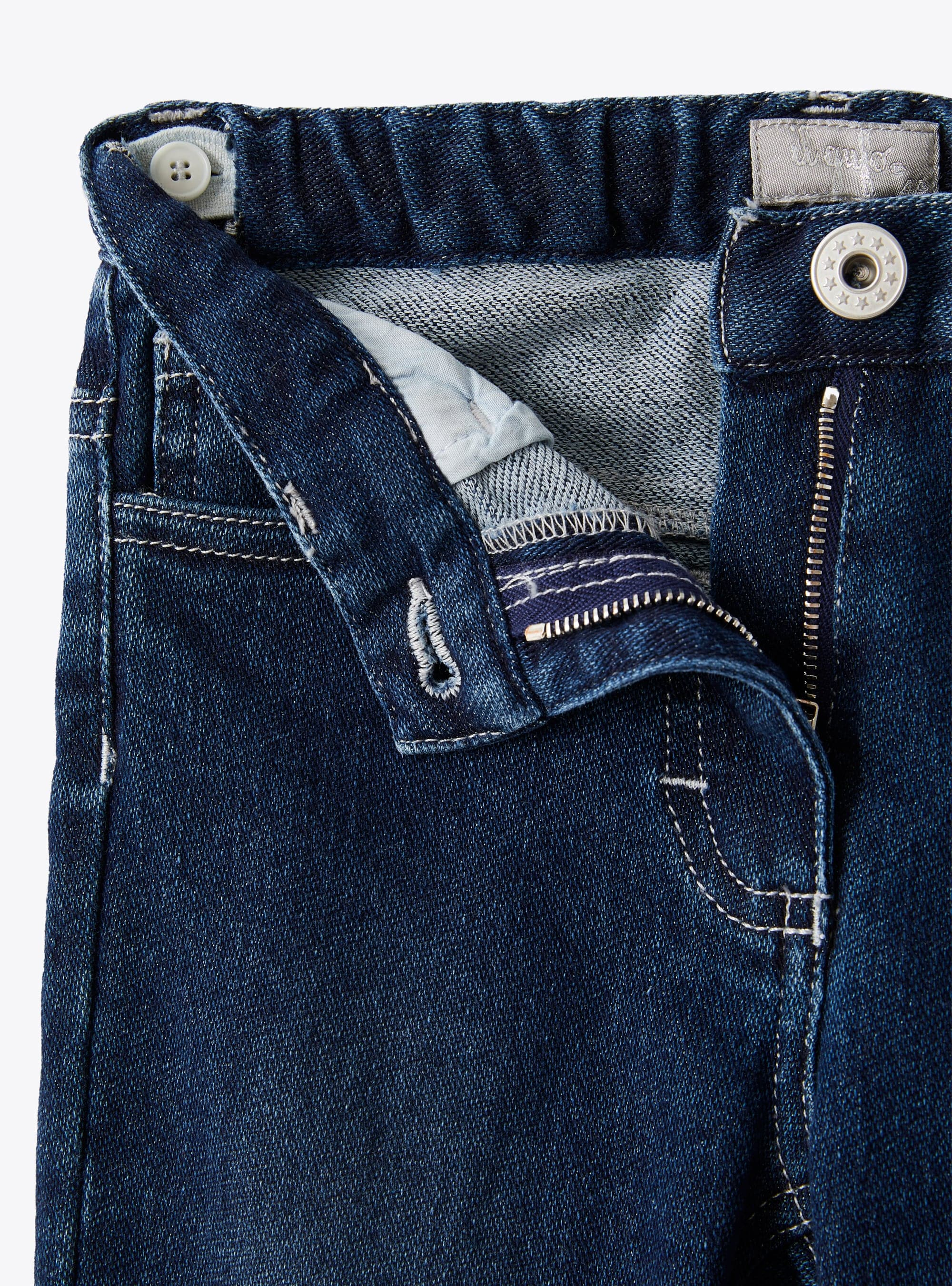 Five-pocket denim jeans - Blue | Il Gufo