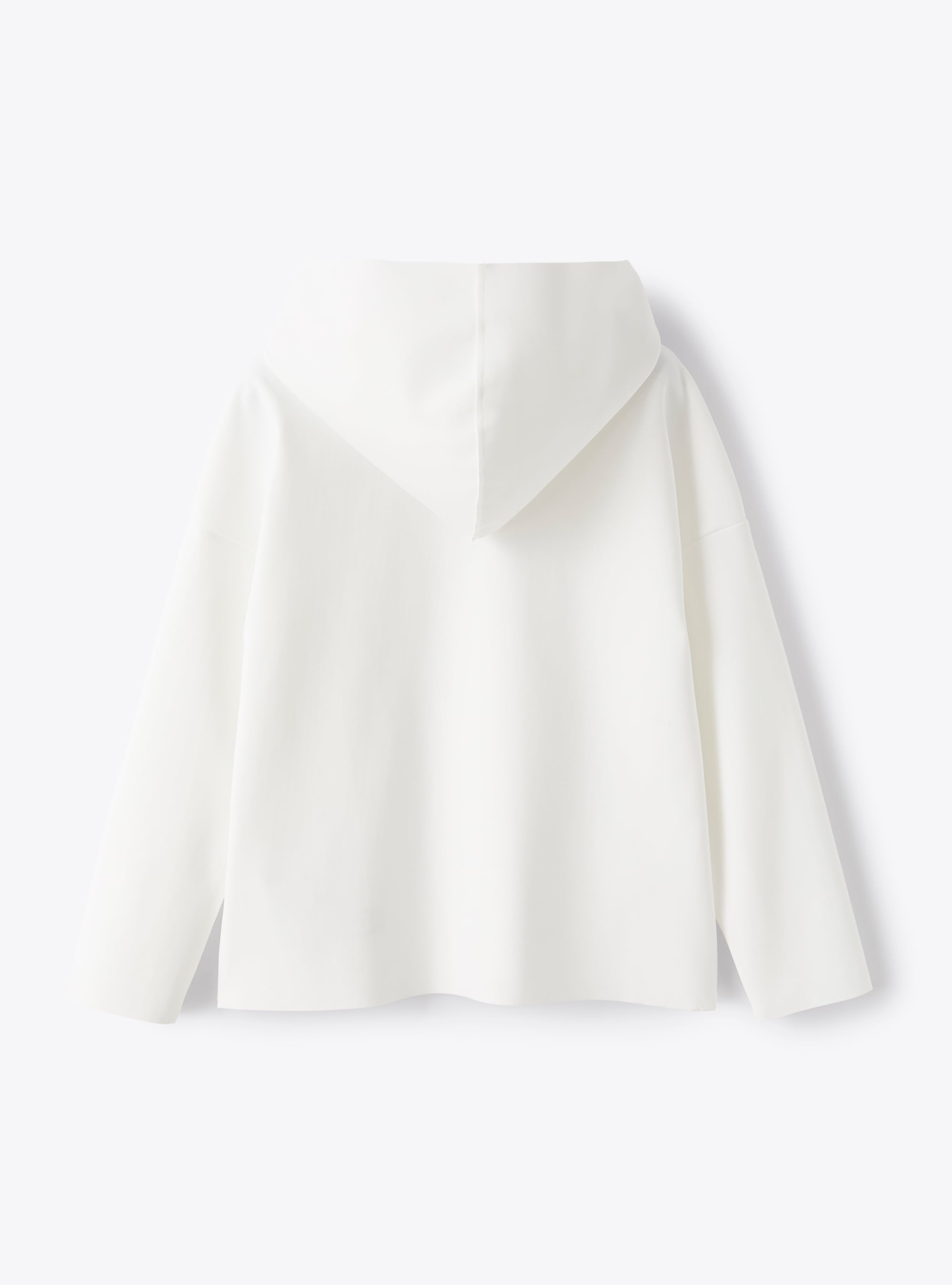 White top in Sensitive® Fabrics material - White | Il Gufo