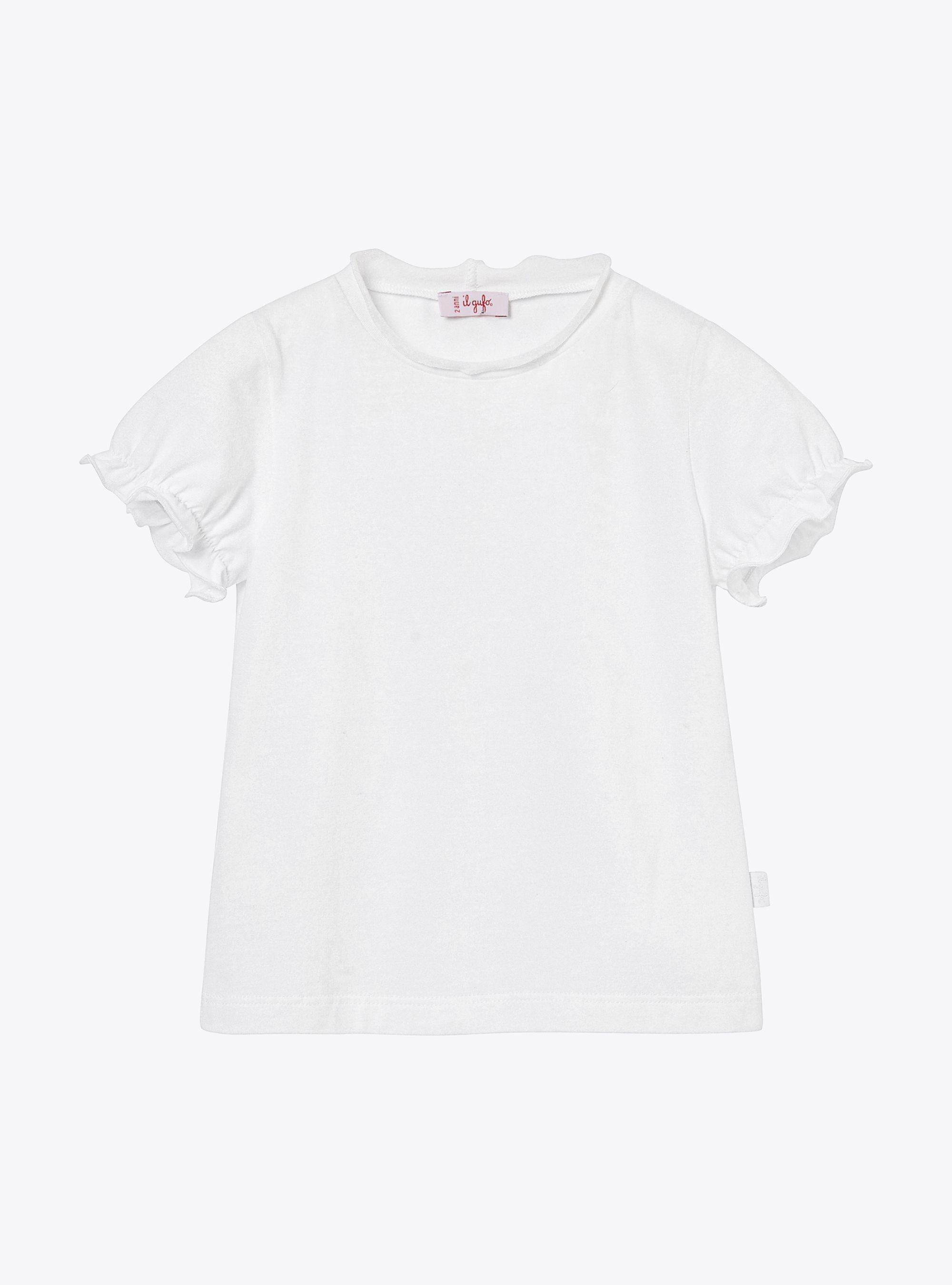 Jersey t-shirt with tonal trim - T-shirts - Il Gufo
