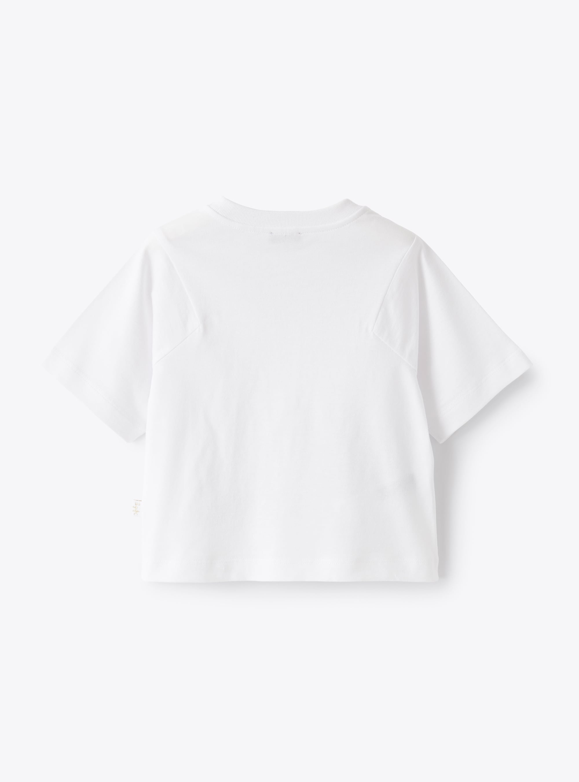 White t-shirt with lighthouse print - White | Il Gufo