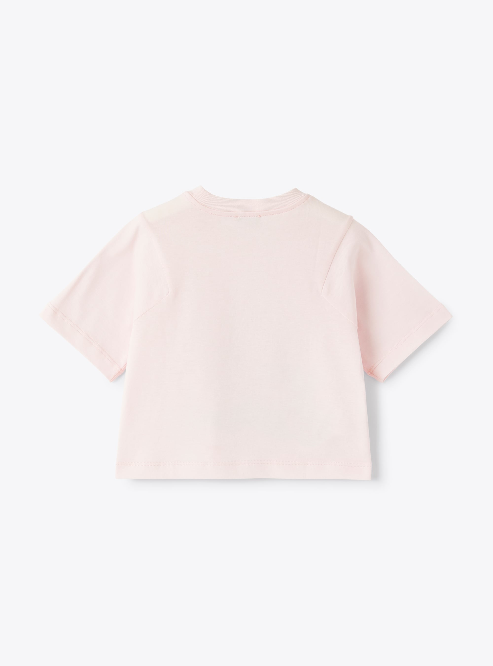 Pink t-shirt with lighthouse print - Pink | Il Gufo