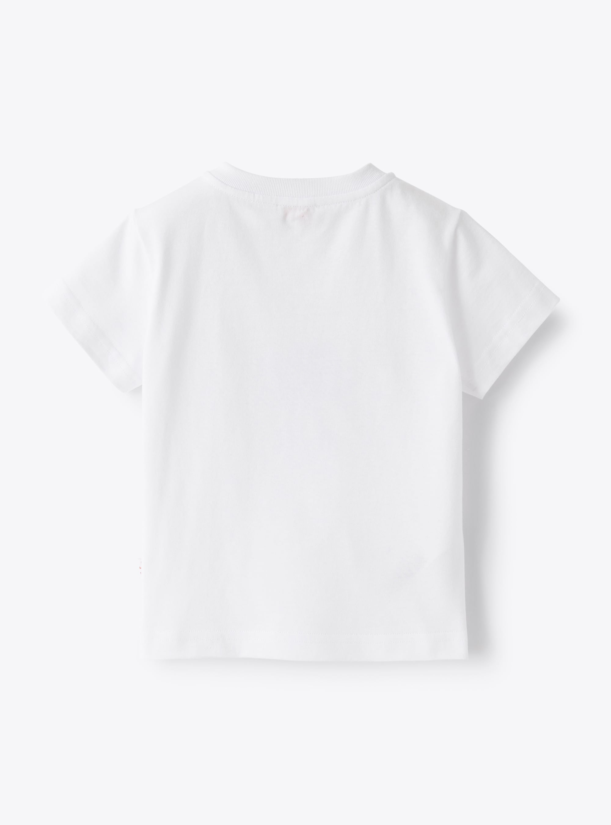 T-shirt con applicazione piovra - Bianco | Il Gufo
