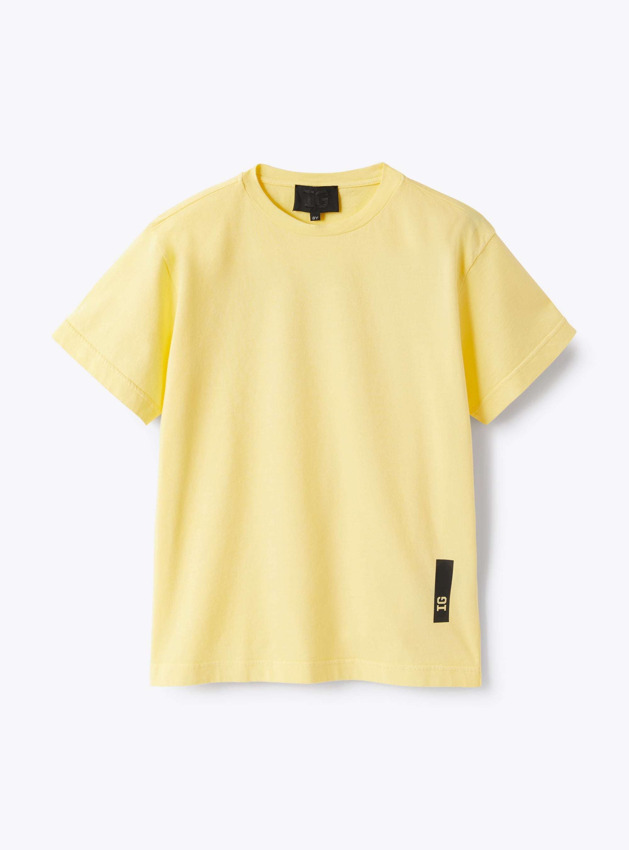 T-shirt in organic cotton - Yellow | Il Gufo