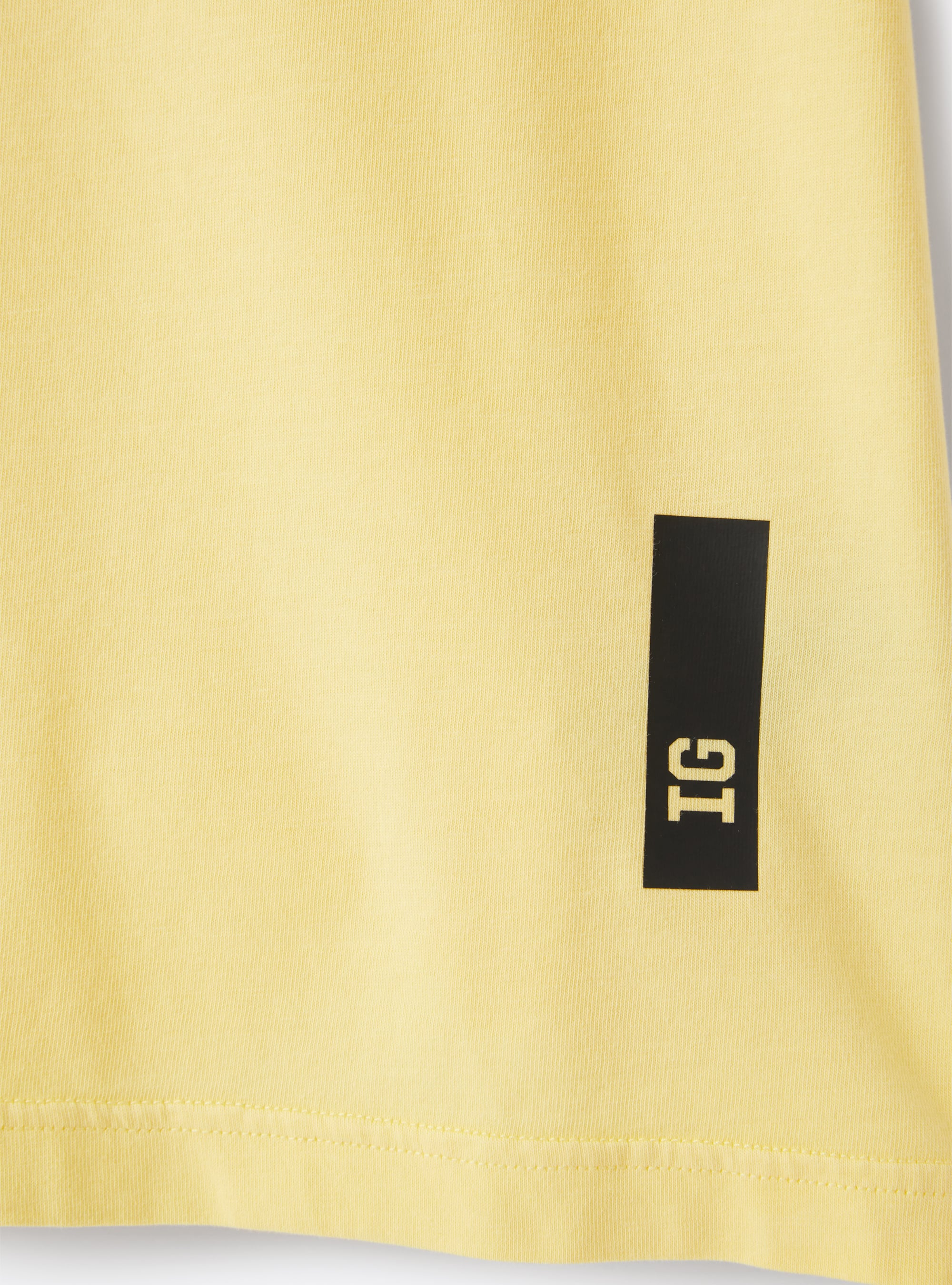 T-shirt in organic cotton - Yellow | Il Gufo