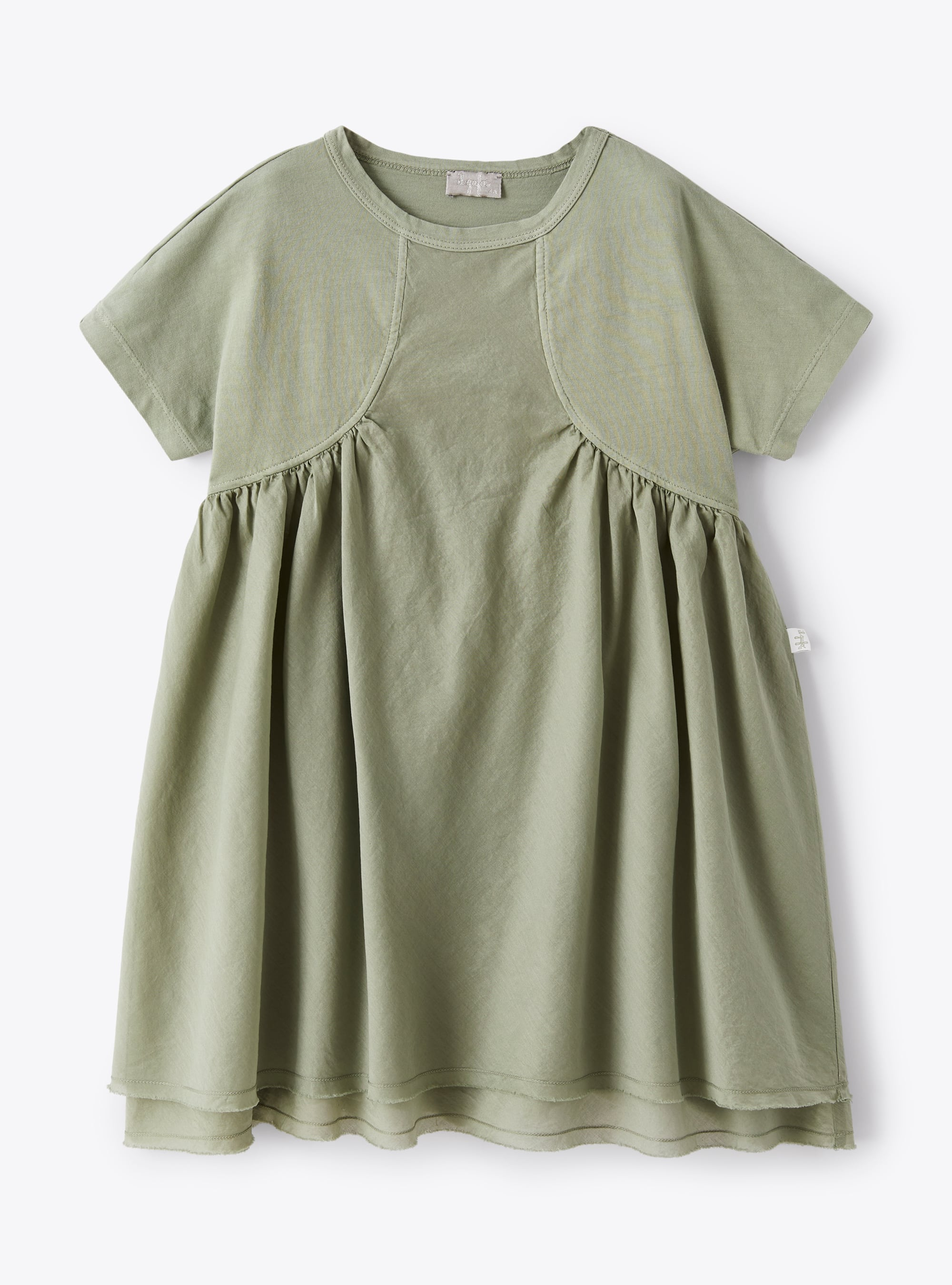 Dress in organic-cotton jersey - Dresses - Il Gufo