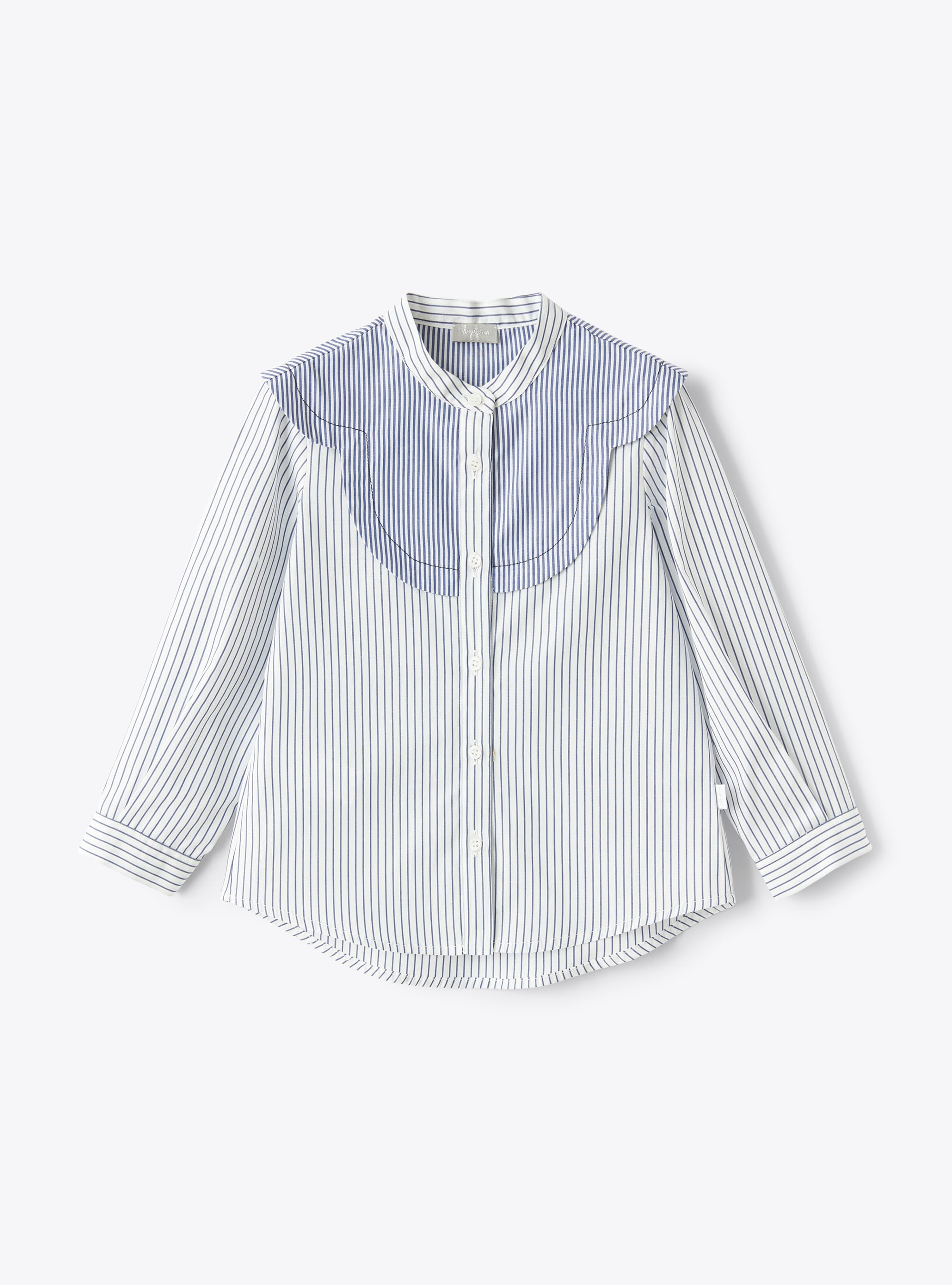 Striped cotton shirt  - Shirts - Il Gufo