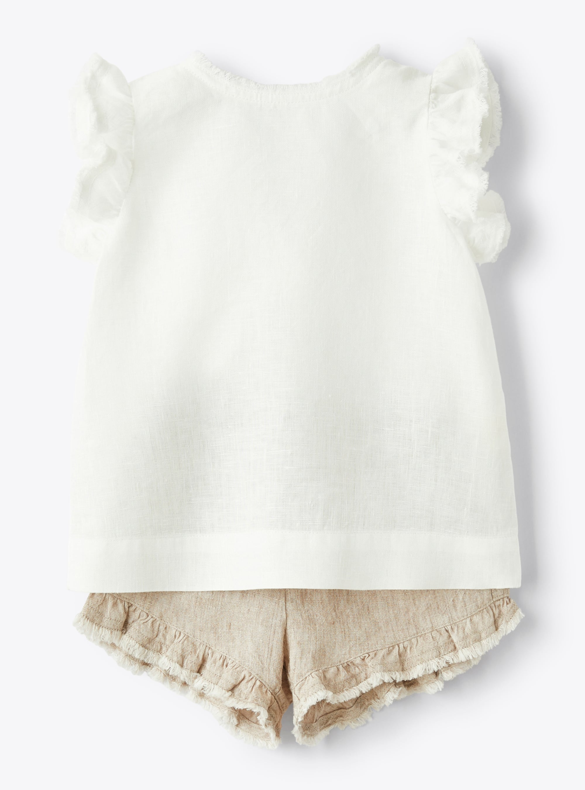 Two-piece set in linen - Two-piece sets - Il Gufo