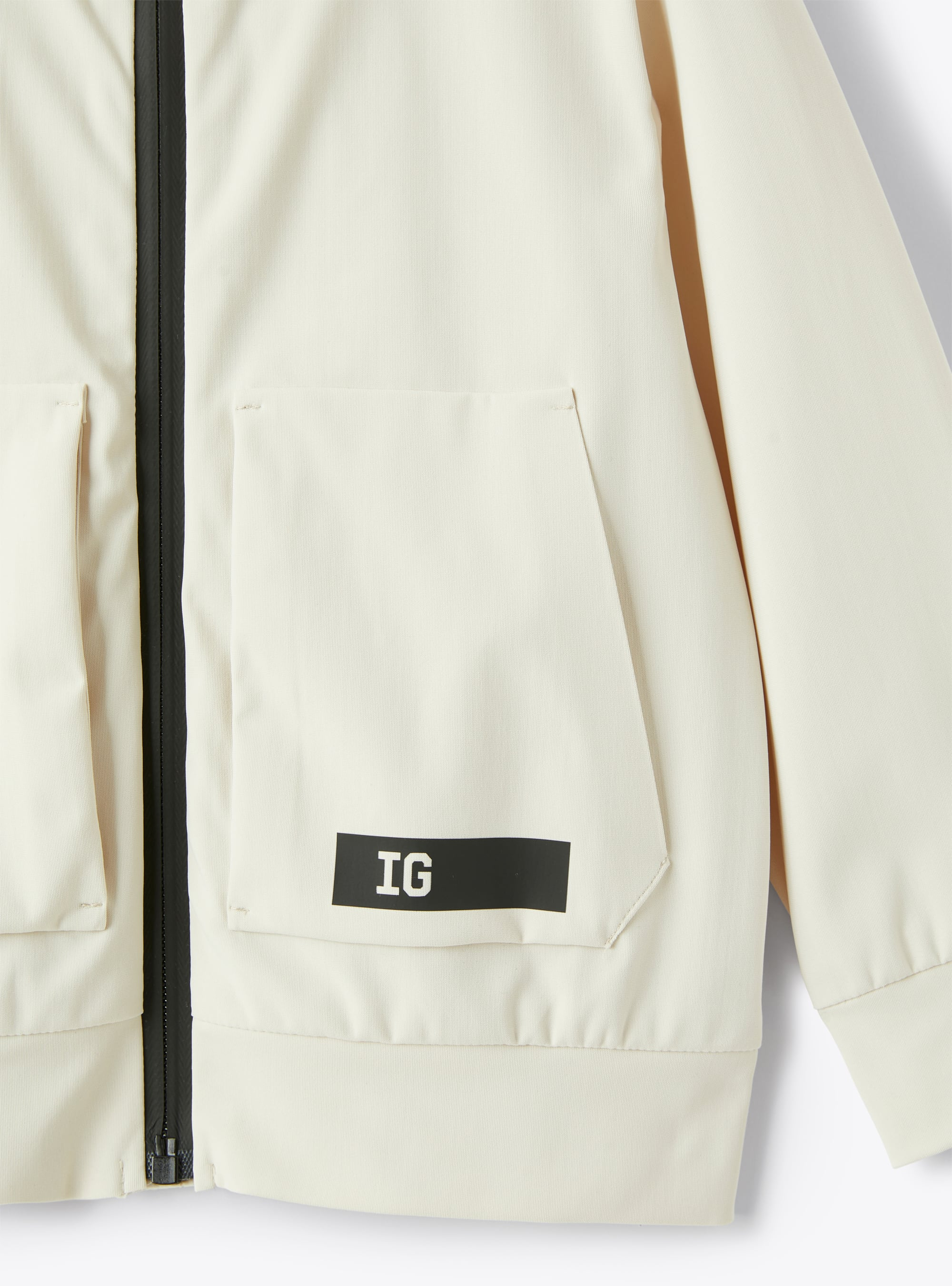 Куртка-толстовка из ткани Sensitive® Fabrics - БЕЛЫЙ | Il Gufo