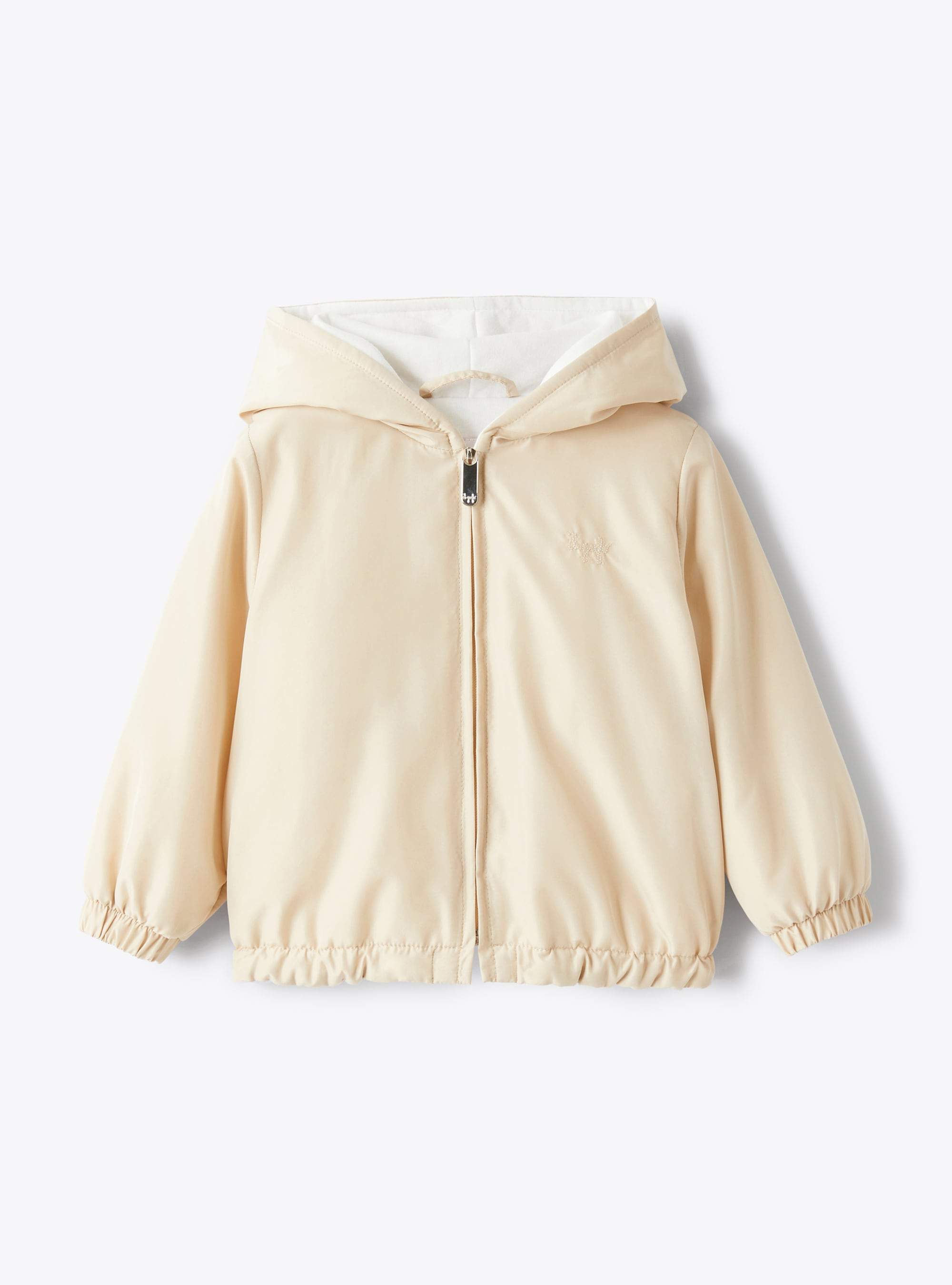 Jacket for baby girls - Beige | Il Gufo