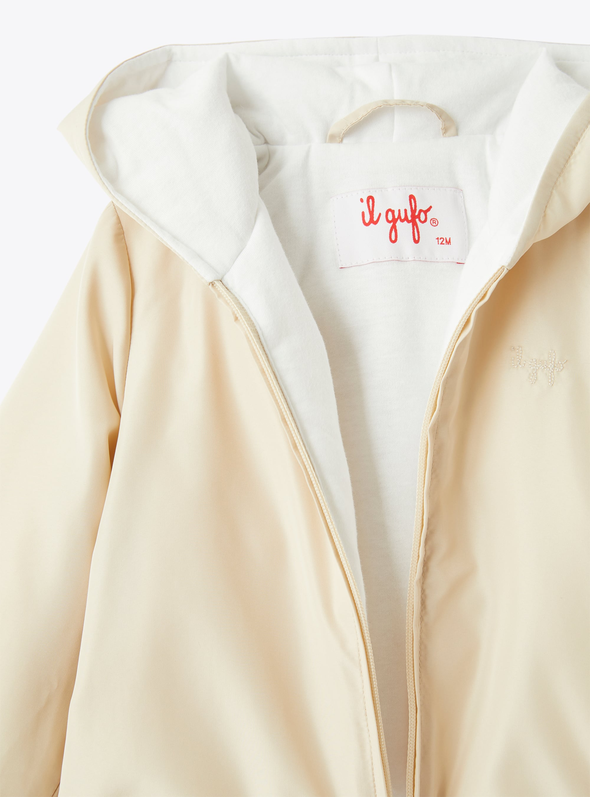 Jacket for baby girls - Beige | Il Gufo